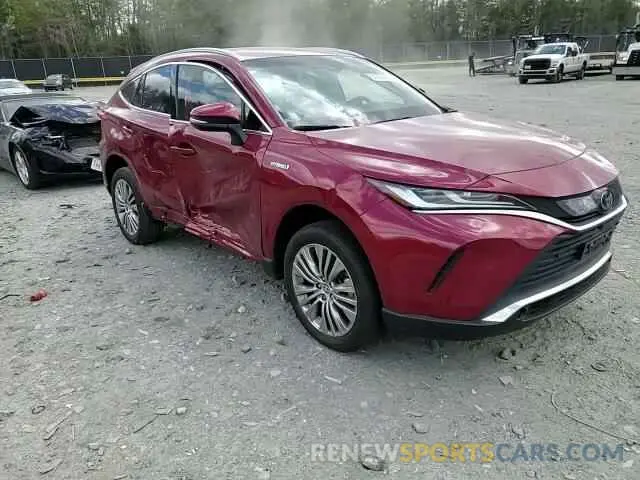11 Photograph of a damaged car JTEAAAAH7MJ085779 TOYOTA VENZA 2021