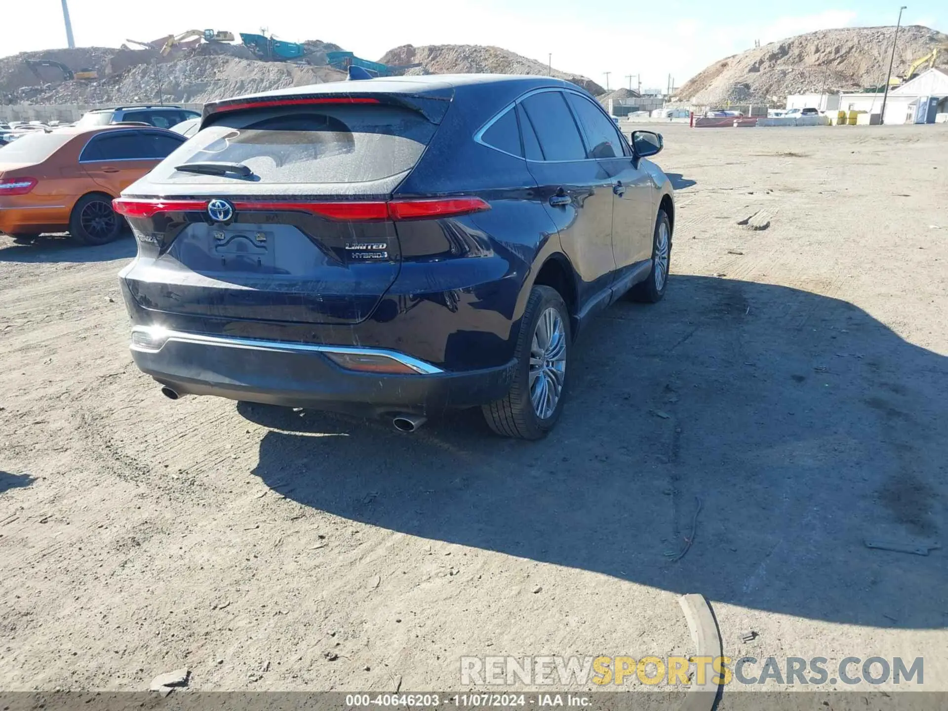 4 Photograph of a damaged car JTEAAAAH8MJ002246 TOYOTA VENZA 2021