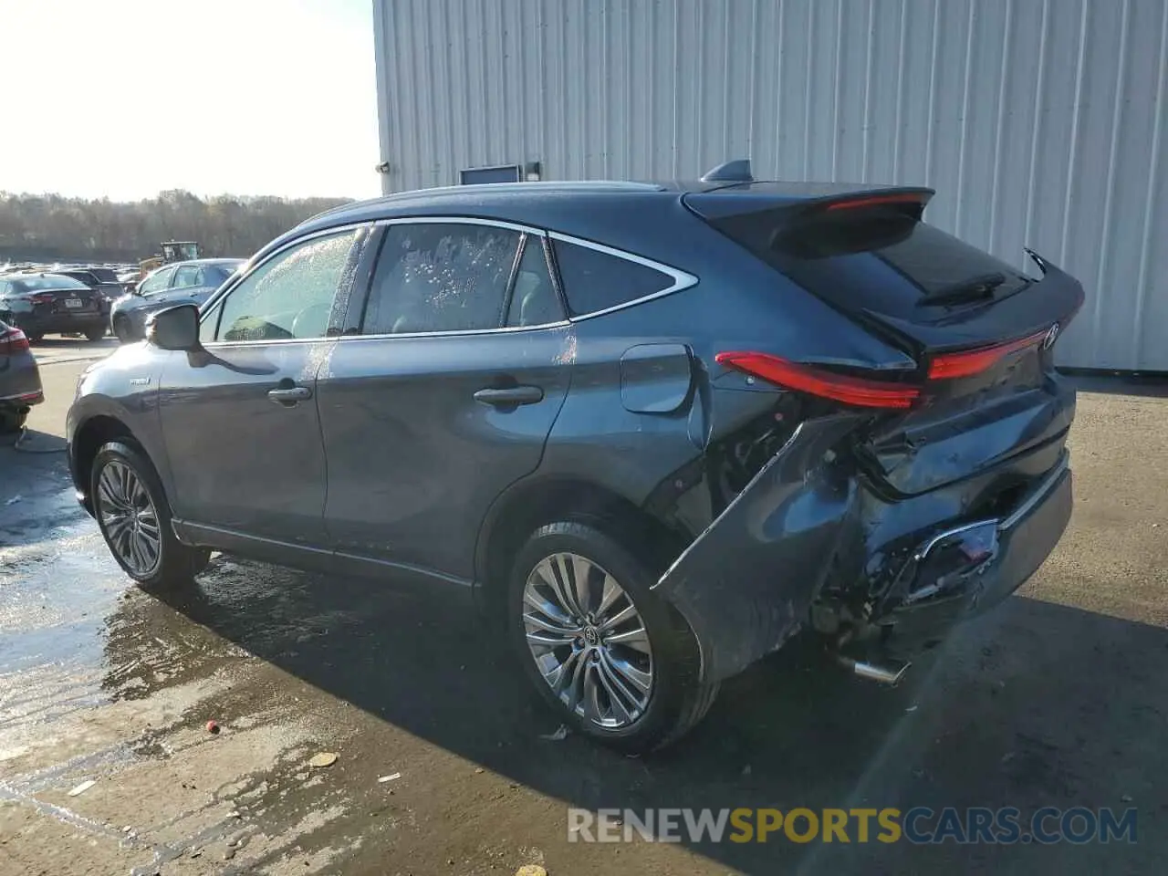 2 Photograph of a damaged car JTEAAAAH8MJ013098 TOYOTA VENZA 2021