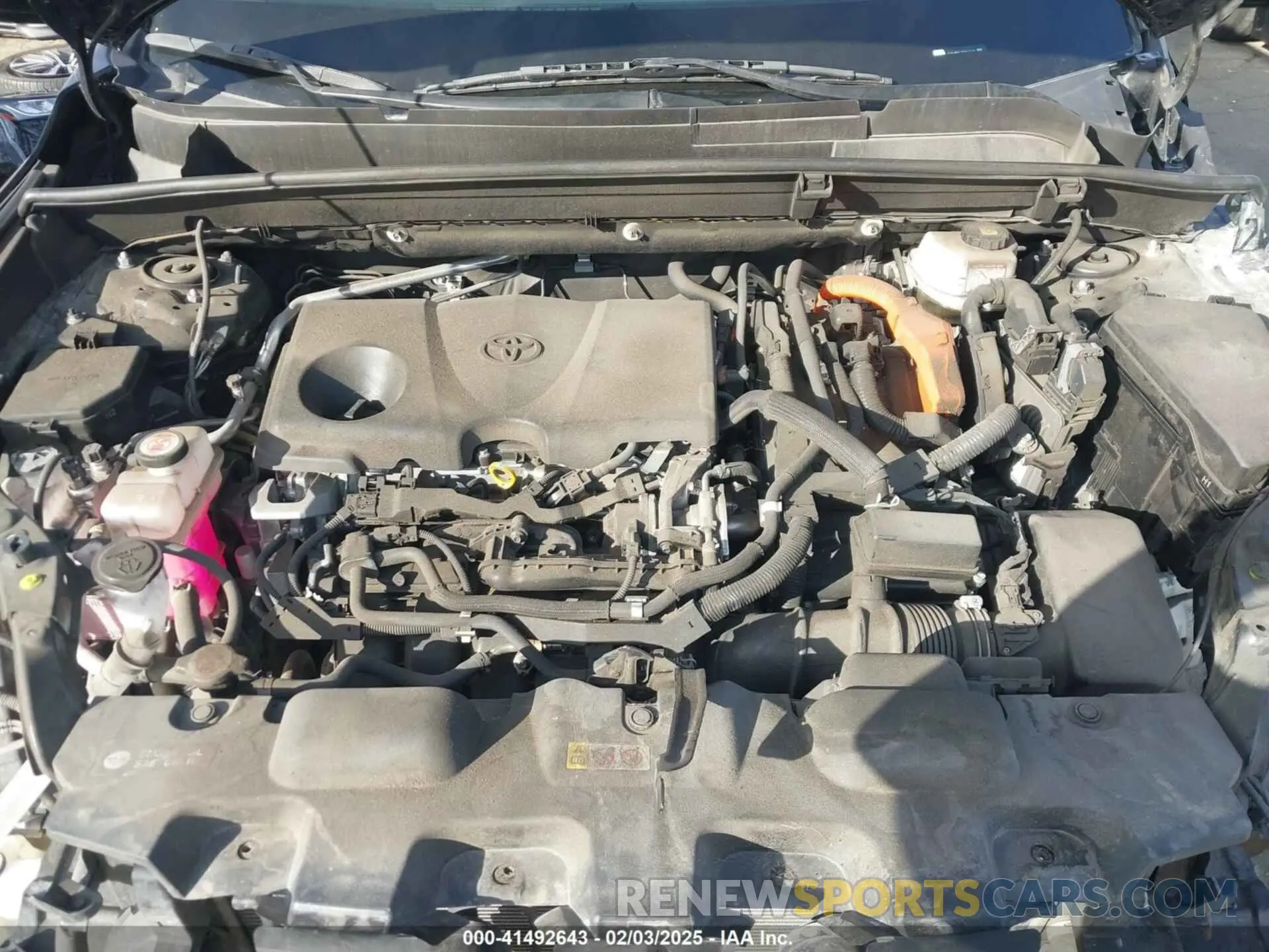 10 Photograph of a damaged car JTEAAAAH8MJ031018 TOYOTA VENZA 2021