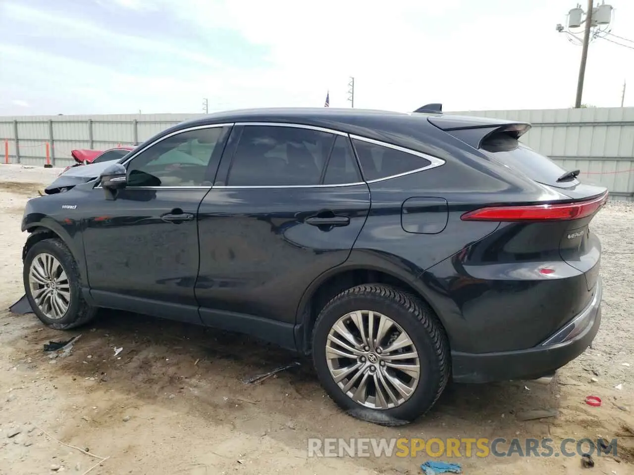 2 Photograph of a damaged car JTEAAAAH8MJ044982 TOYOTA VENZA 2021