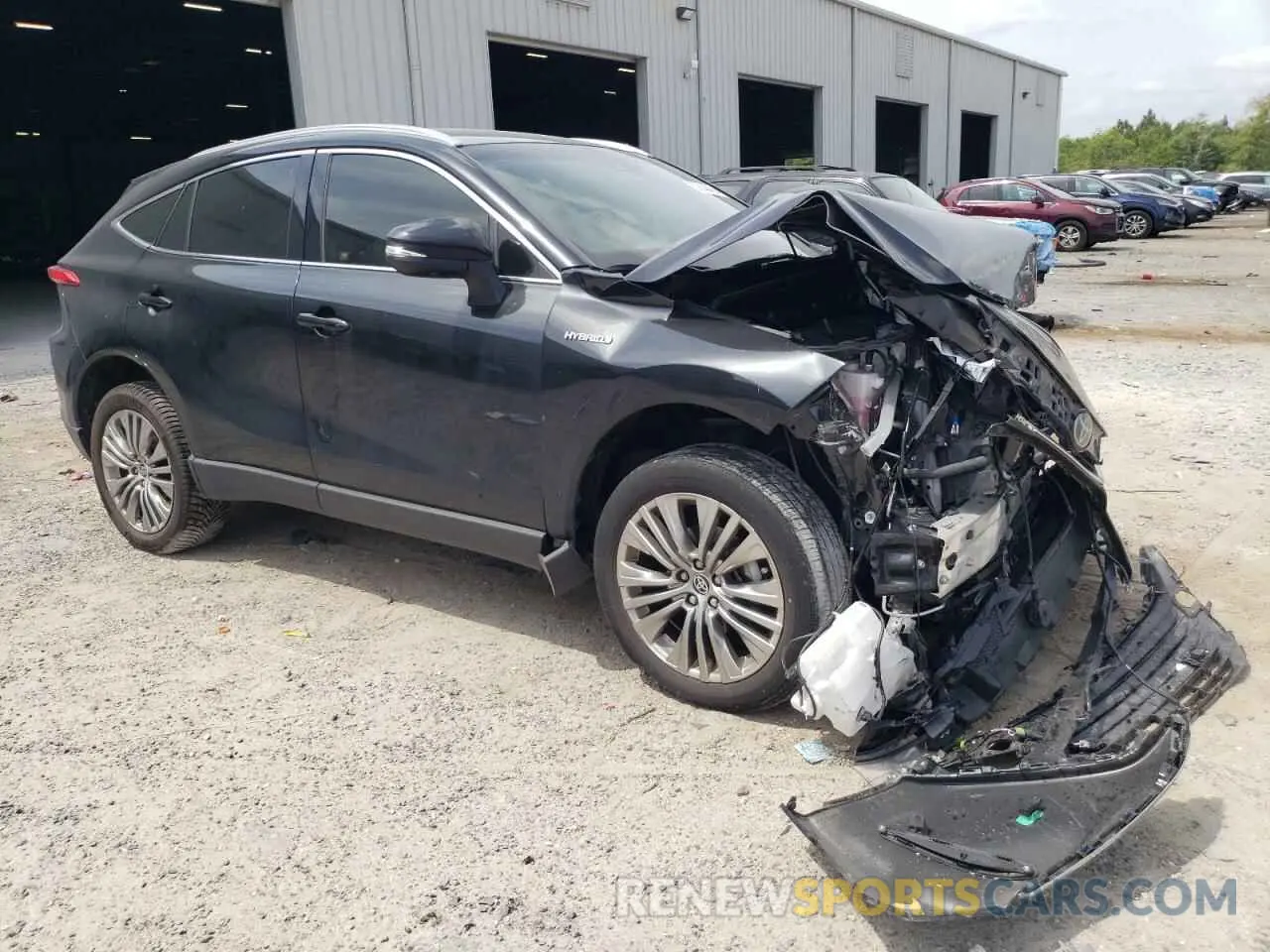 4 Photograph of a damaged car JTEAAAAH8MJ044982 TOYOTA VENZA 2021