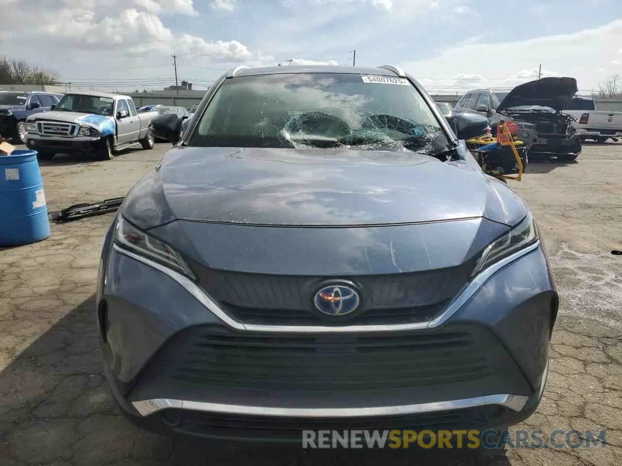 5 Photograph of a damaged car JTEAAAAH8MJ066190 TOYOTA VENZA 2021