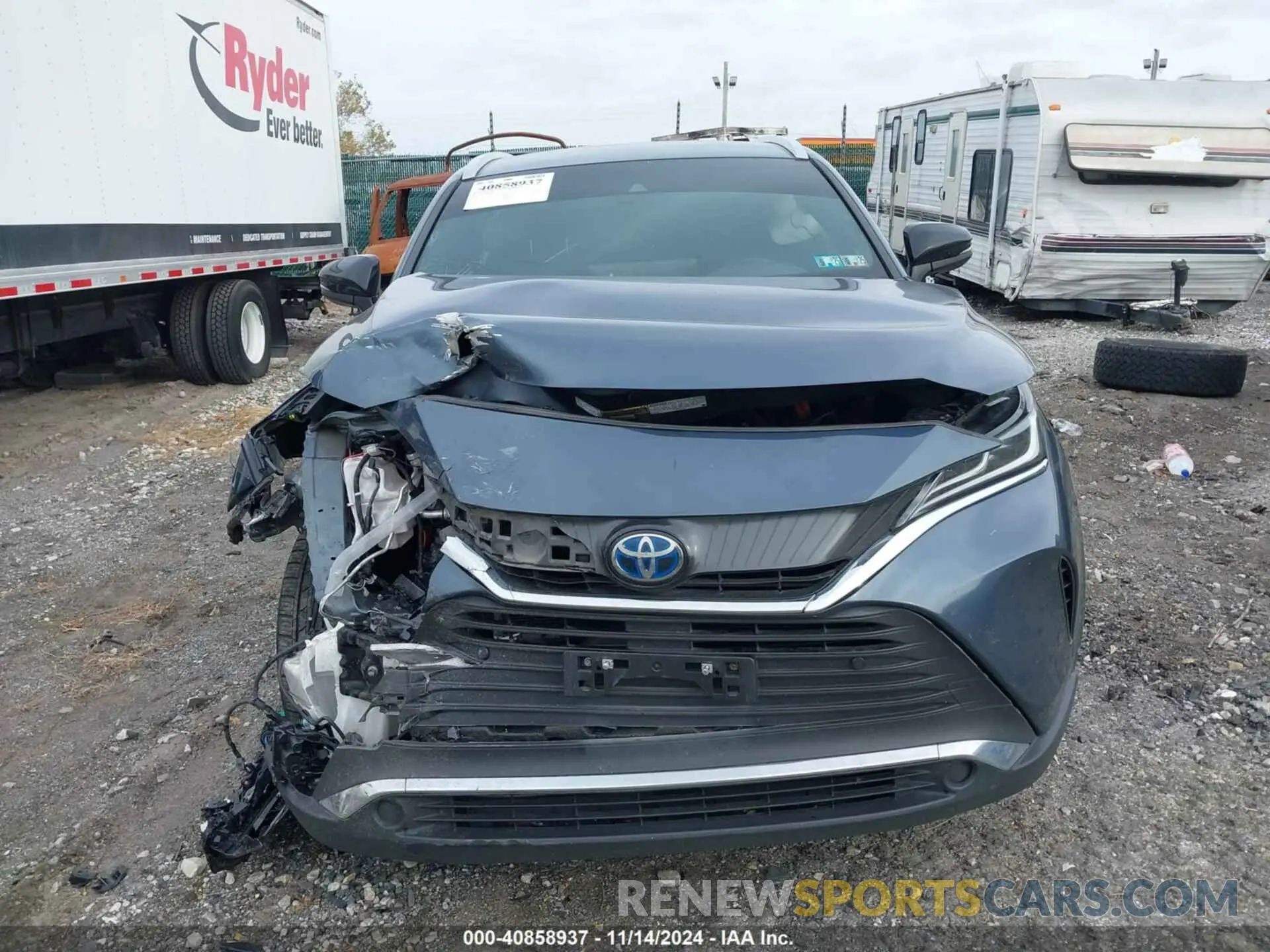 11 Photograph of a damaged car JTEAAAAH8MJ086682 TOYOTA VENZA 2021