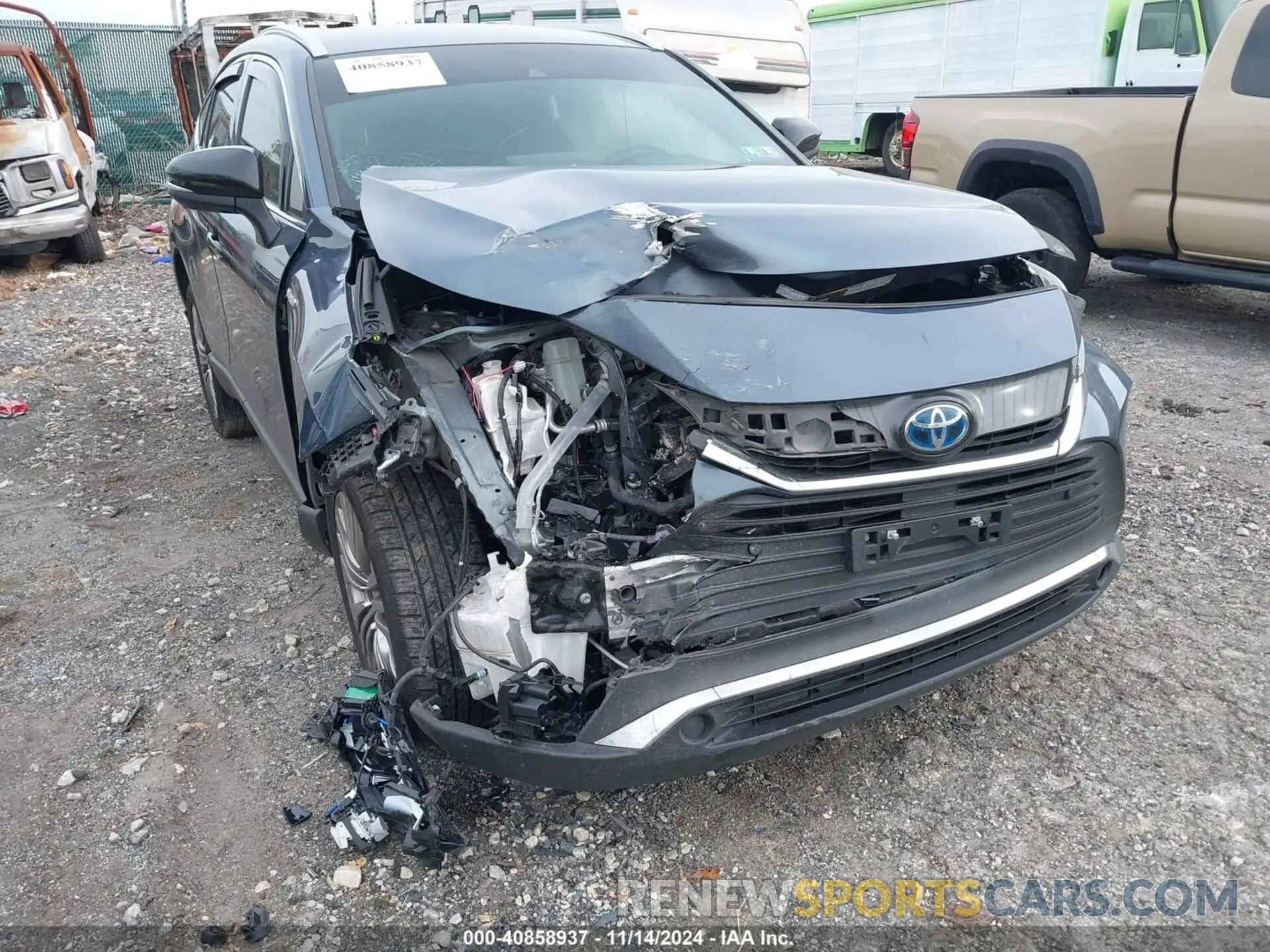 6 Photograph of a damaged car JTEAAAAH8MJ086682 TOYOTA VENZA 2021
