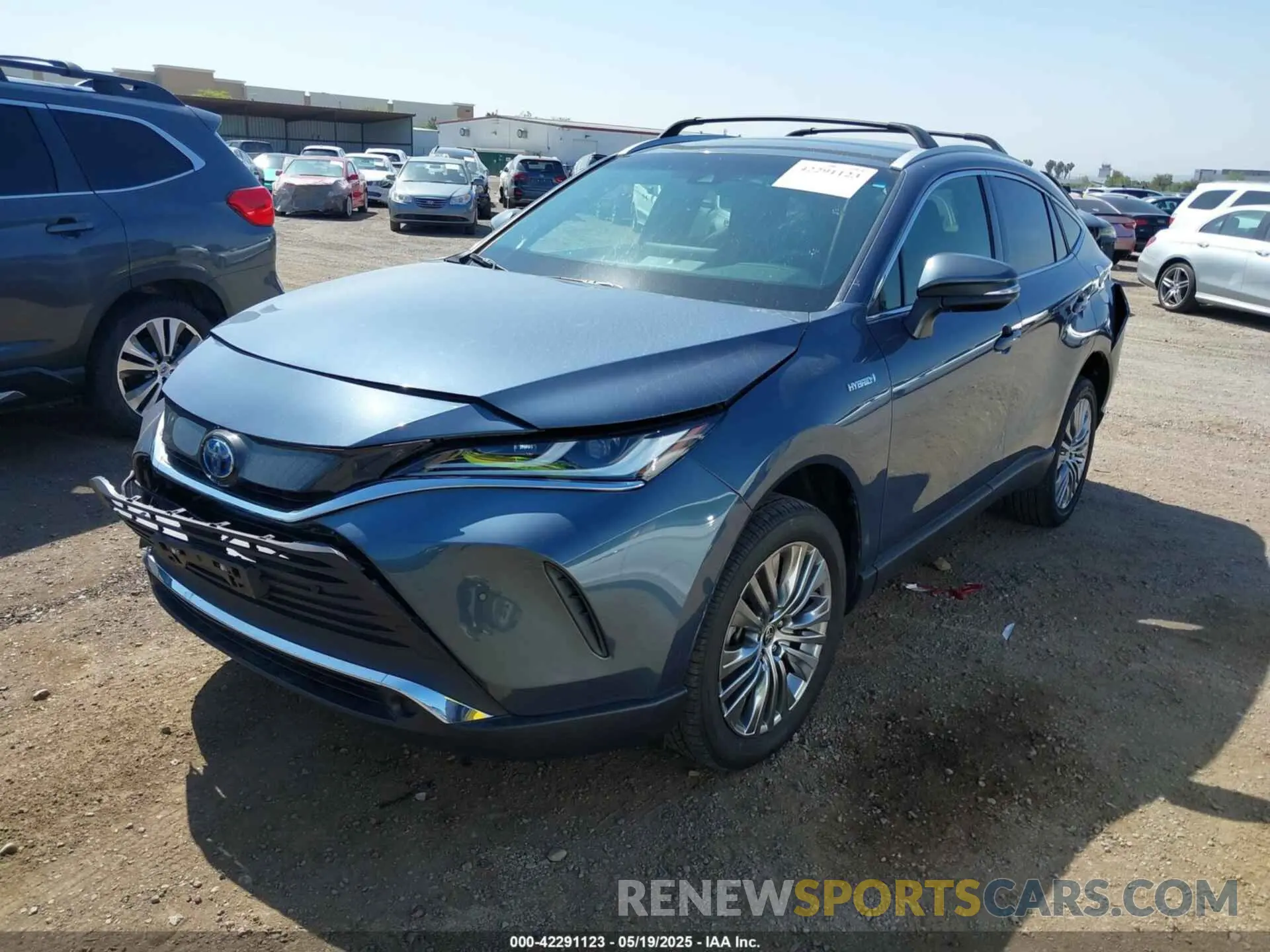 2 Photograph of a damaged car JTEAAAAH9MJ000411 TOYOTA VENZA 2021