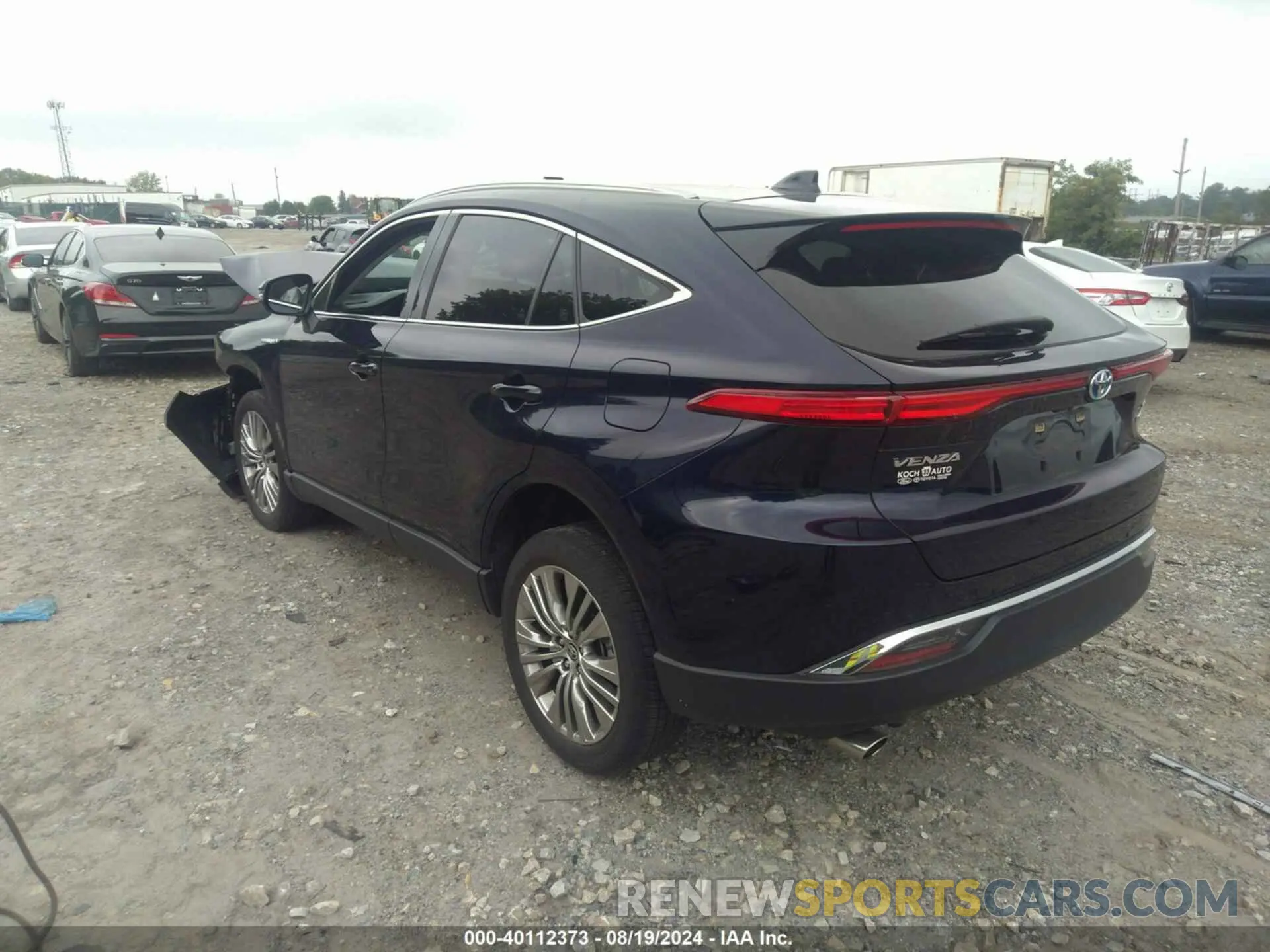 3 Photograph of a damaged car JTEAAAAH9MJ006256 TOYOTA VENZA 2021