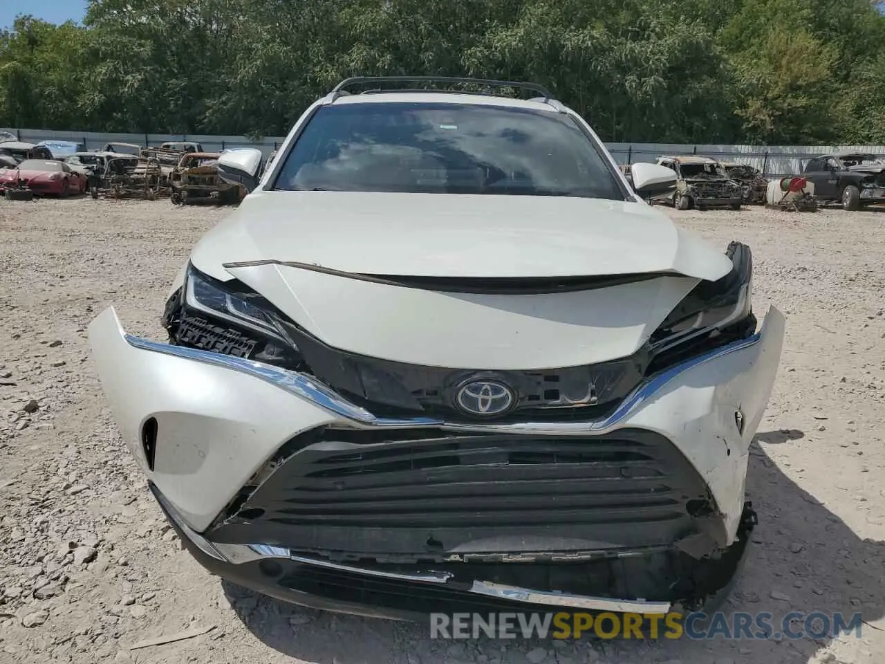 5 Photograph of a damaged car JTEAAAAH9MJ013532 TOYOTA VENZA 2021