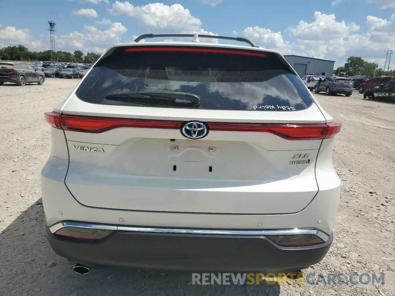 6 Photograph of a damaged car JTEAAAAH9MJ013532 TOYOTA VENZA 2021