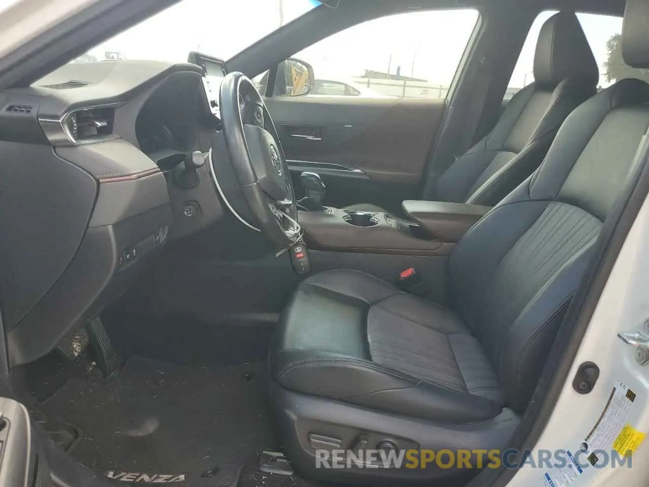 7 Photograph of a damaged car JTEAAAAH9MJ013532 TOYOTA VENZA 2021
