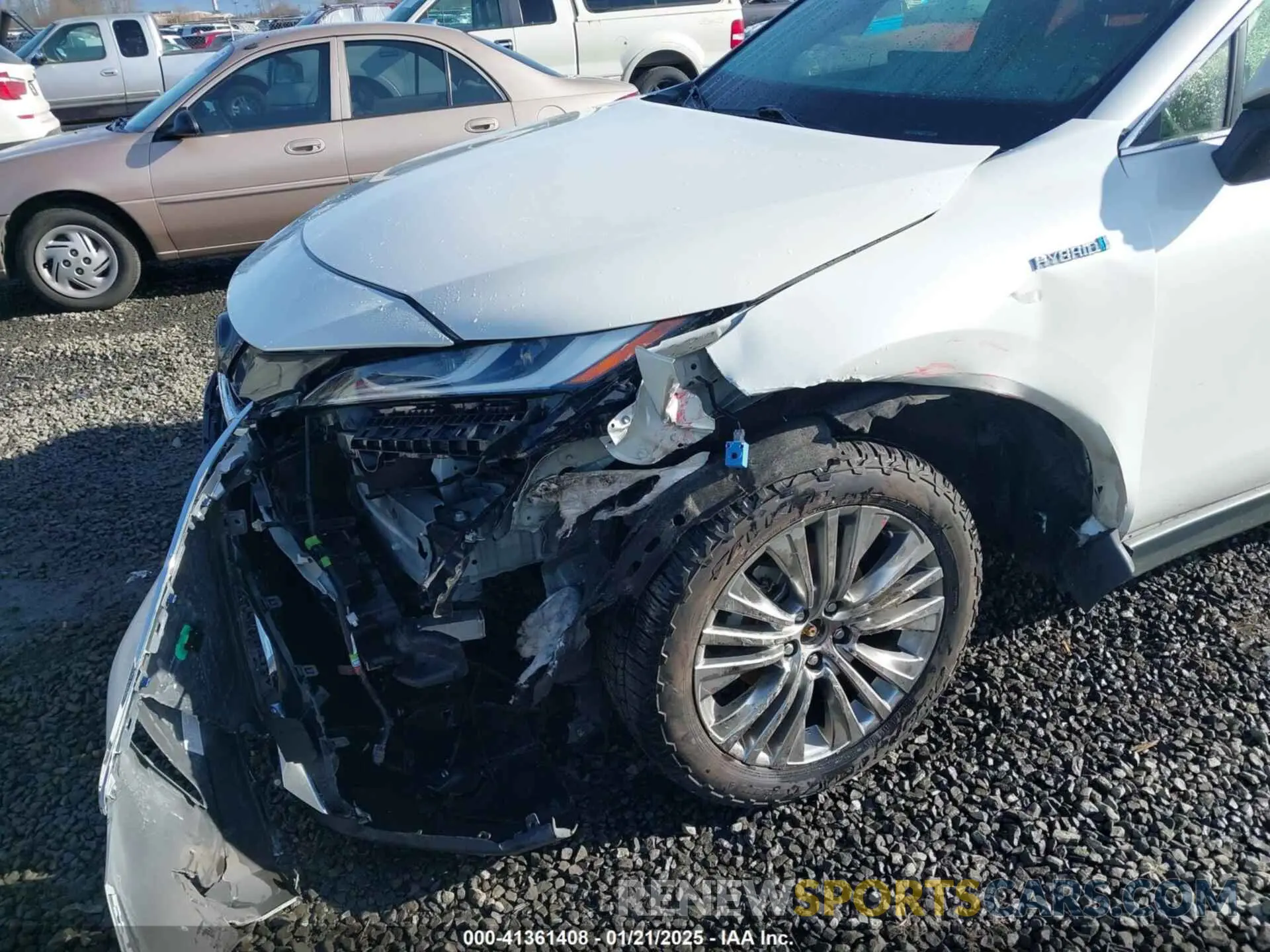 6 Photograph of a damaged car JTEAAAAH9MJ014888 TOYOTA VENZA 2021