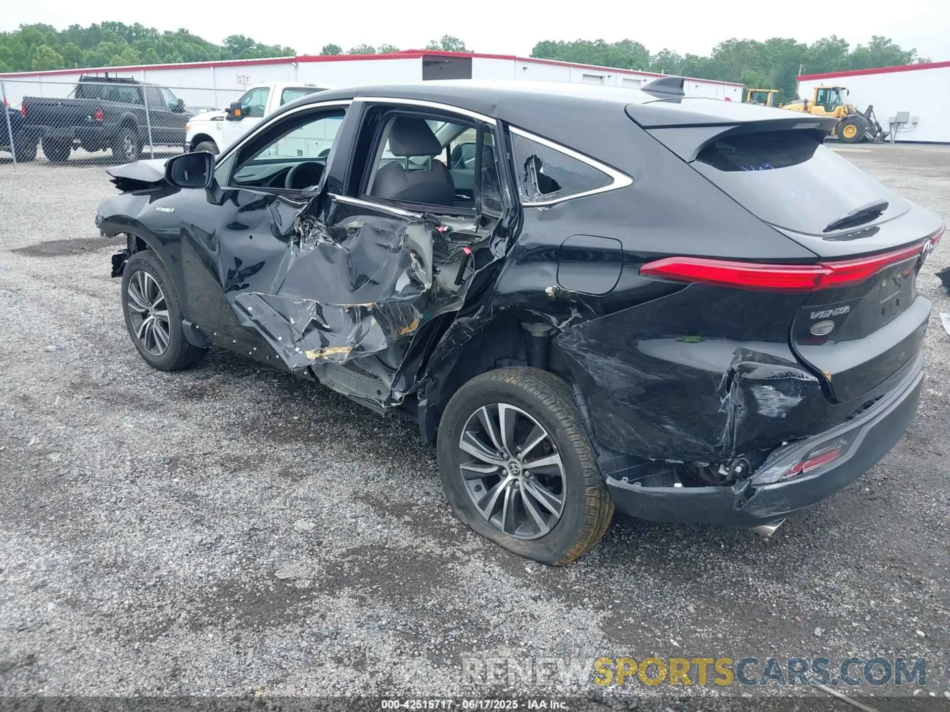 6 Photograph of a damaged car JTEAAAAH9MJ034509 TOYOTA VENZA 2021