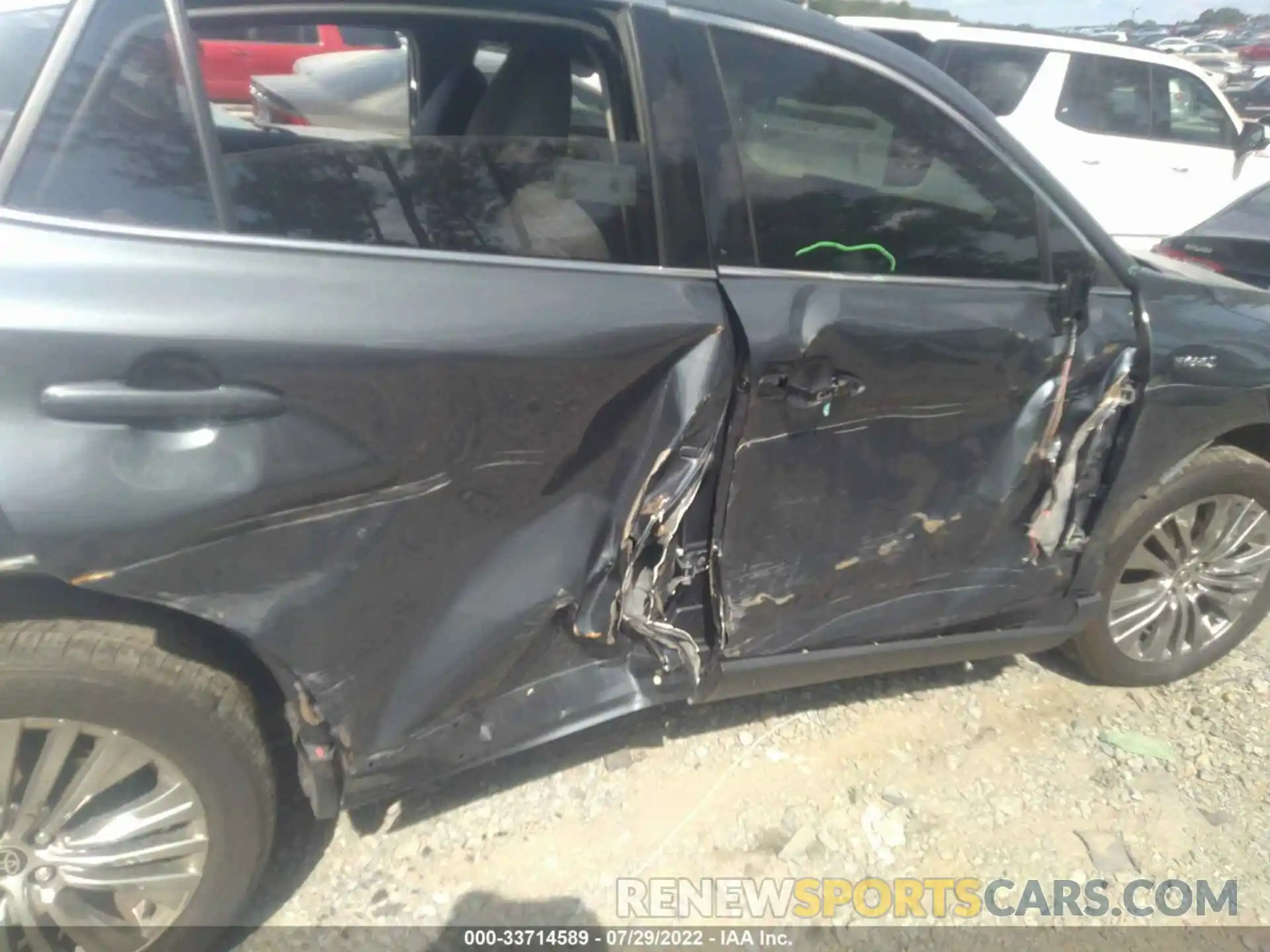 6 Photograph of a damaged car JTEAAAAH9MJ044148 TOYOTA VENZA 2021