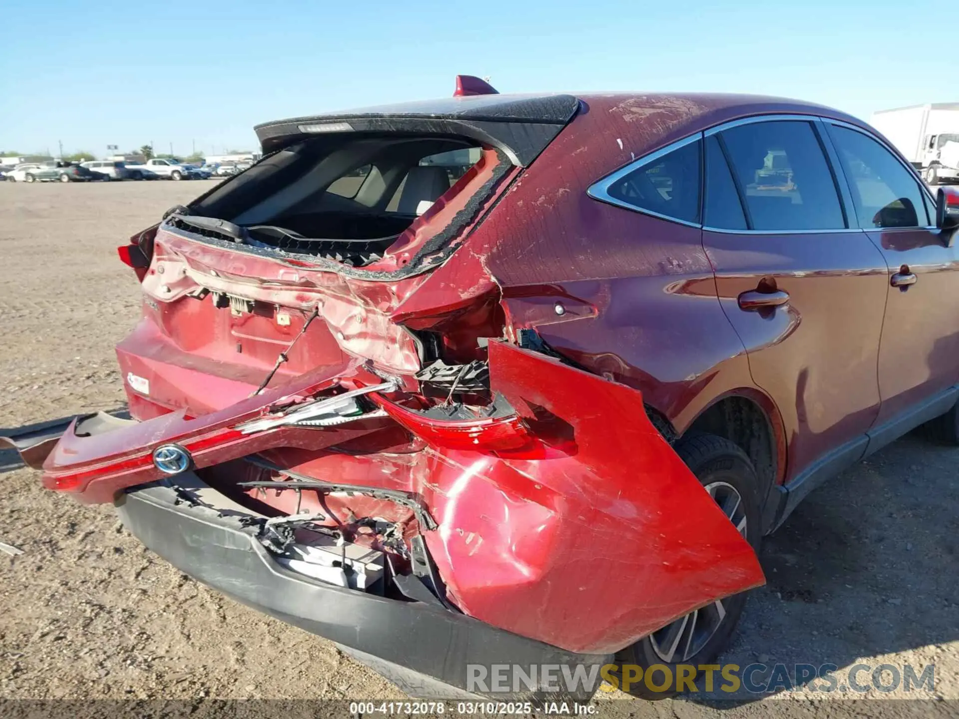 6 Photograph of a damaged car JTEAAAAH9MJ049365 TOYOTA VENZA 2021