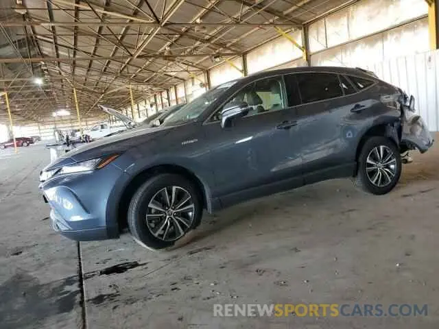 1 Photograph of a damaged car JTEAAAAH9MJ085900 TOYOTA VENZA 2021