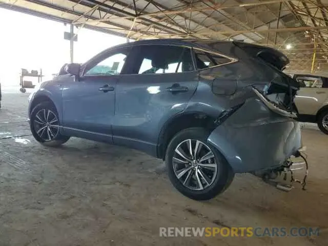 2 Photograph of a damaged car JTEAAAAH9MJ085900 TOYOTA VENZA 2021