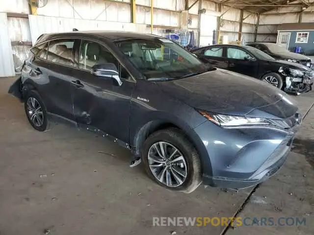 4 Photograph of a damaged car JTEAAAAH9MJ085900 TOYOTA VENZA 2021