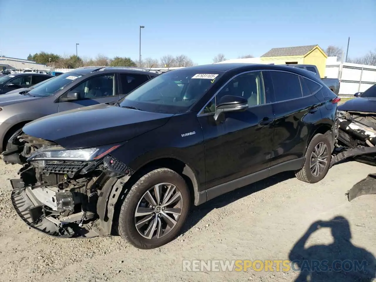 1 Photograph of a damaged car JTEAAAAHXMJ002135 TOYOTA VENZA 2021