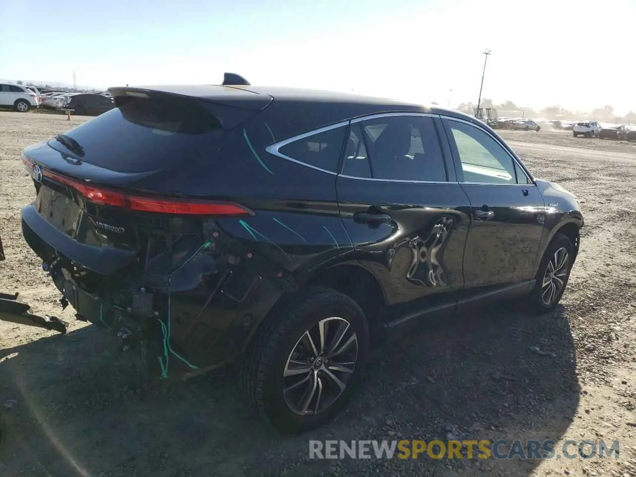 3 Photograph of a damaged car JTEAAAAHXMJ002135 TOYOTA VENZA 2021