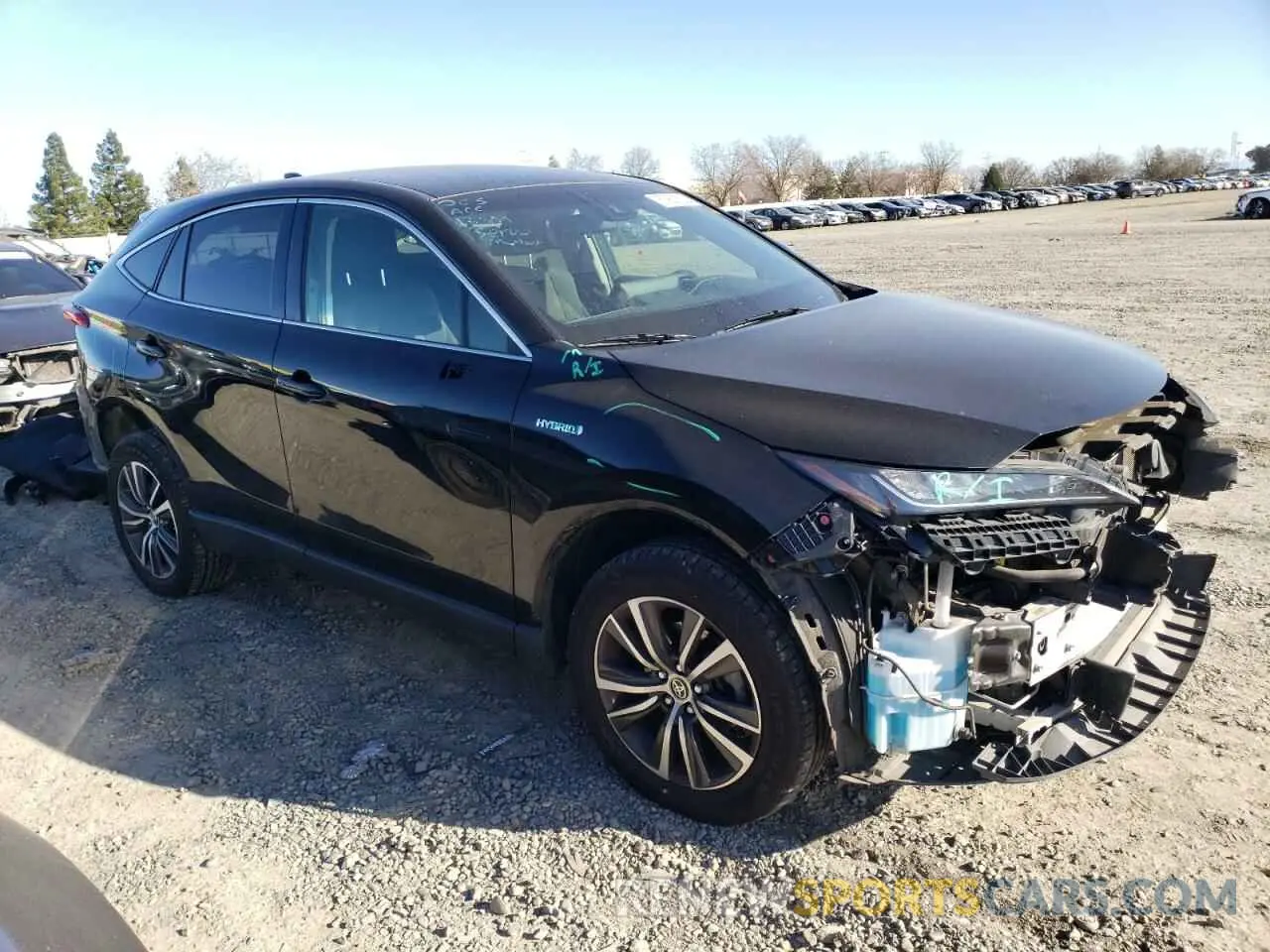 4 Photograph of a damaged car JTEAAAAHXMJ002135 TOYOTA VENZA 2021
