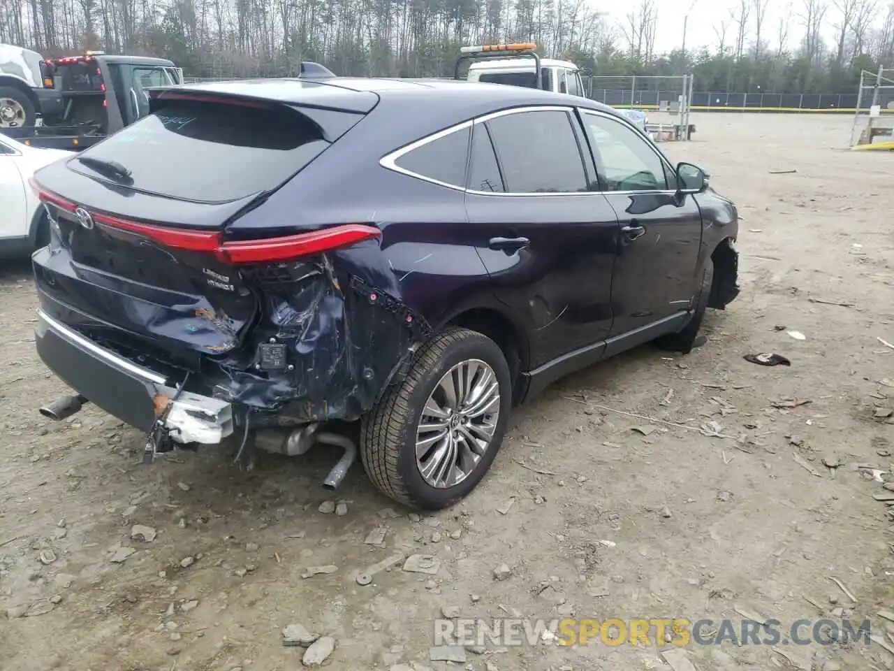 4 Photograph of a damaged car JTEAAAAHXMJ003012 TOYOTA VENZA 2021