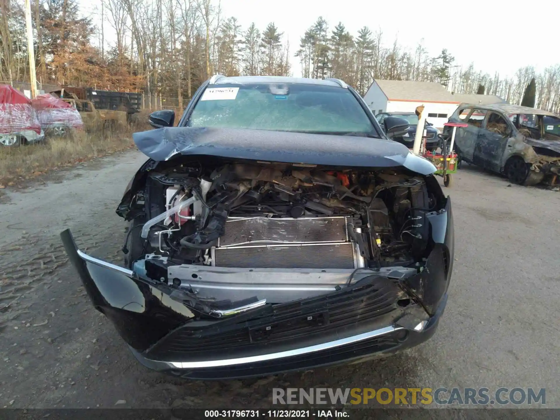 6 Photograph of a damaged car JTEAAAAHXMJ003401 TOYOTA VENZA 2021