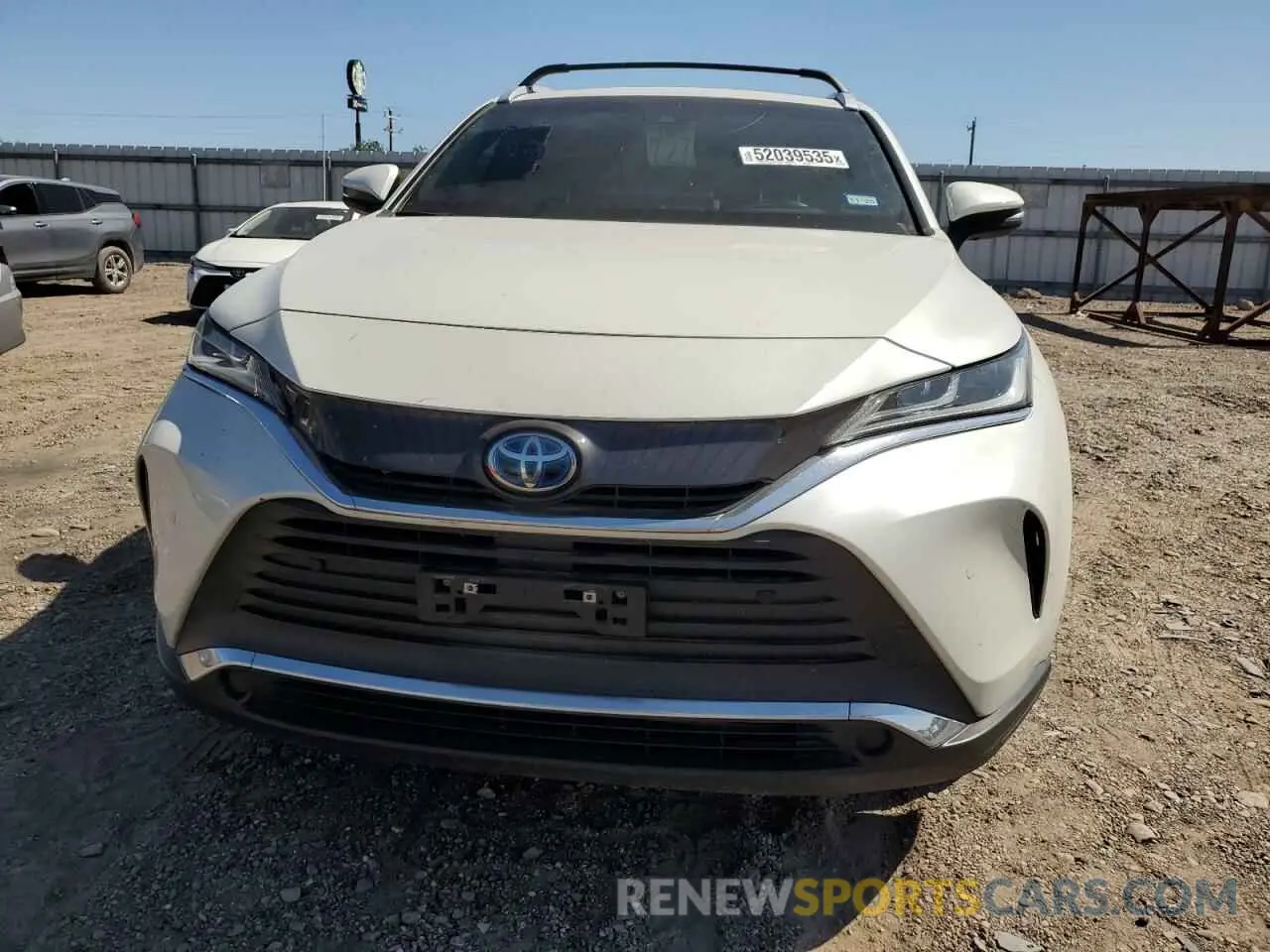 5 Photograph of a damaged car JTEAAAAHXMJ003916 TOYOTA VENZA 2021
