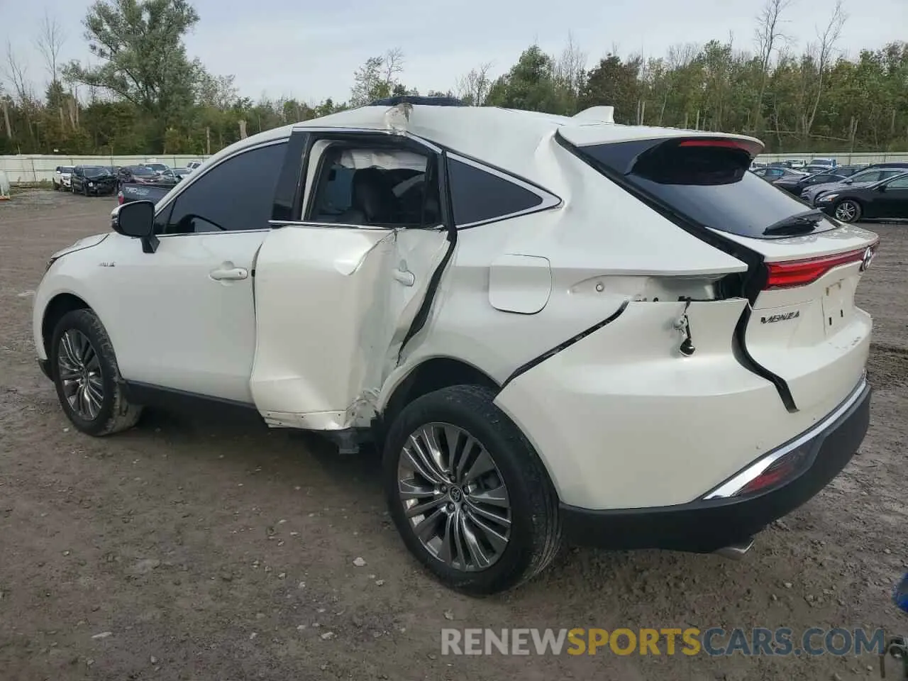 2 Photograph of a damaged car JTEAAAAHXMJ008386 TOYOTA VENZA 2021