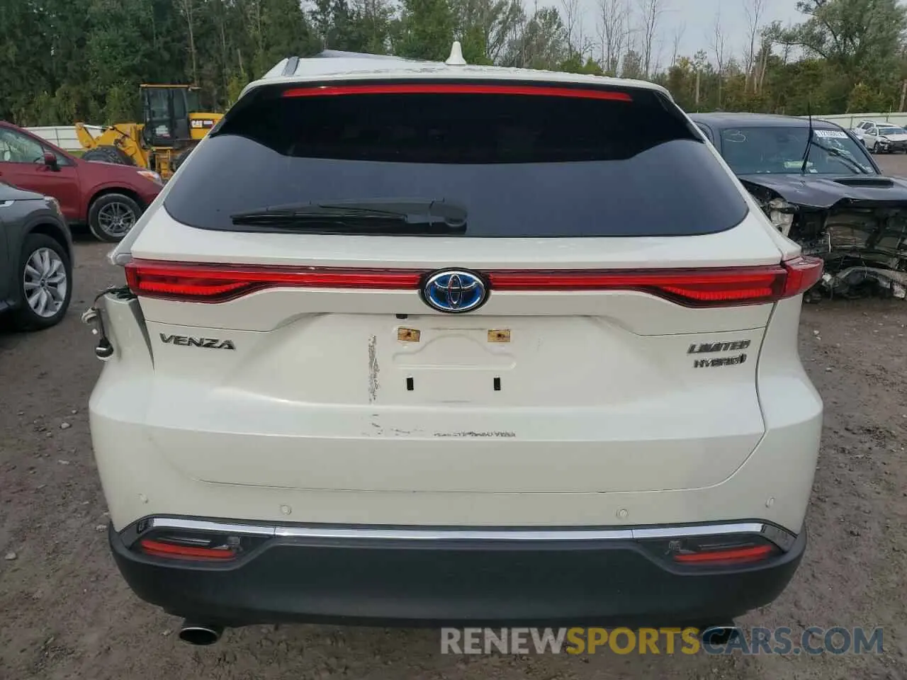 6 Photograph of a damaged car JTEAAAAHXMJ008386 TOYOTA VENZA 2021