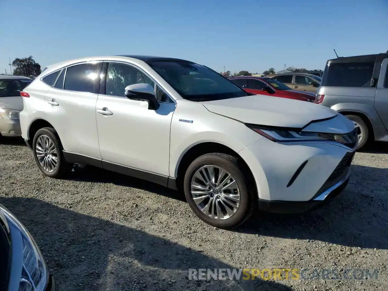 4 Photograph of a damaged car JTEAAAAHXMJ027150 TOYOTA VENZA 2021