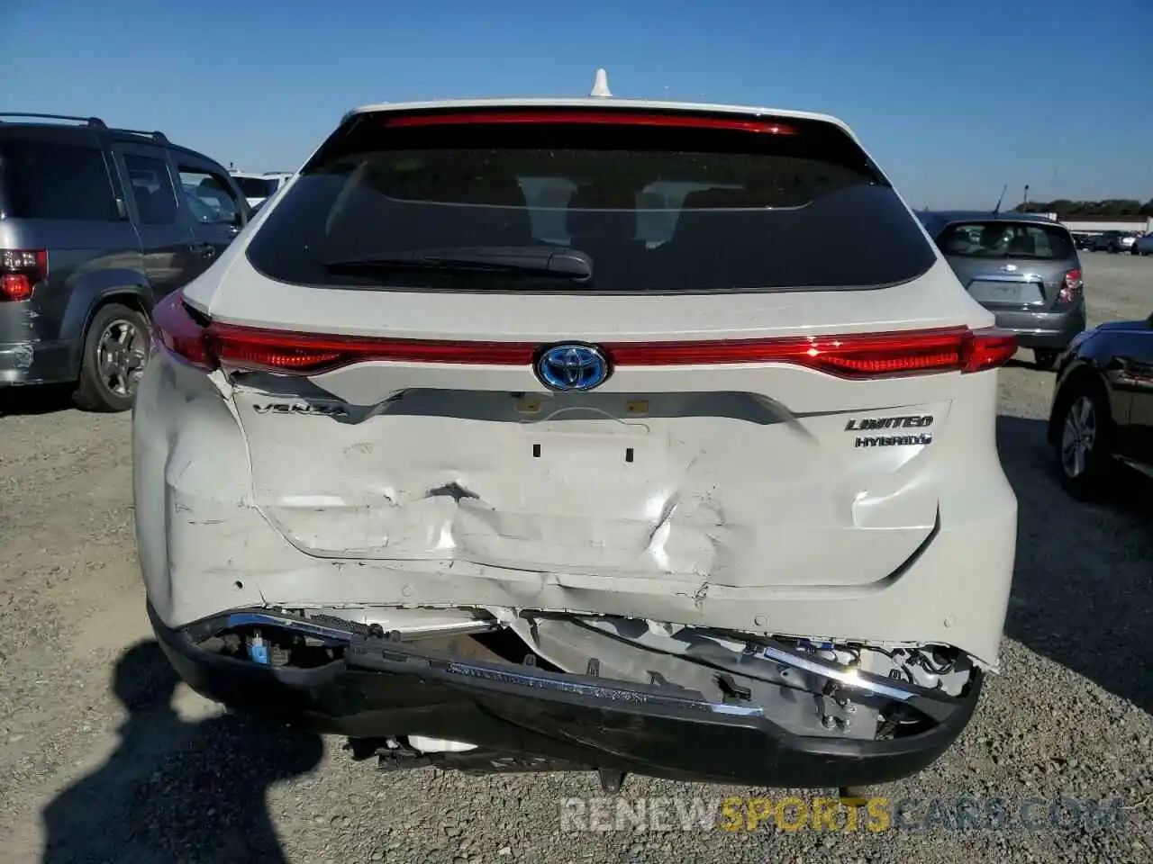 6 Photograph of a damaged car JTEAAAAHXMJ027150 TOYOTA VENZA 2021