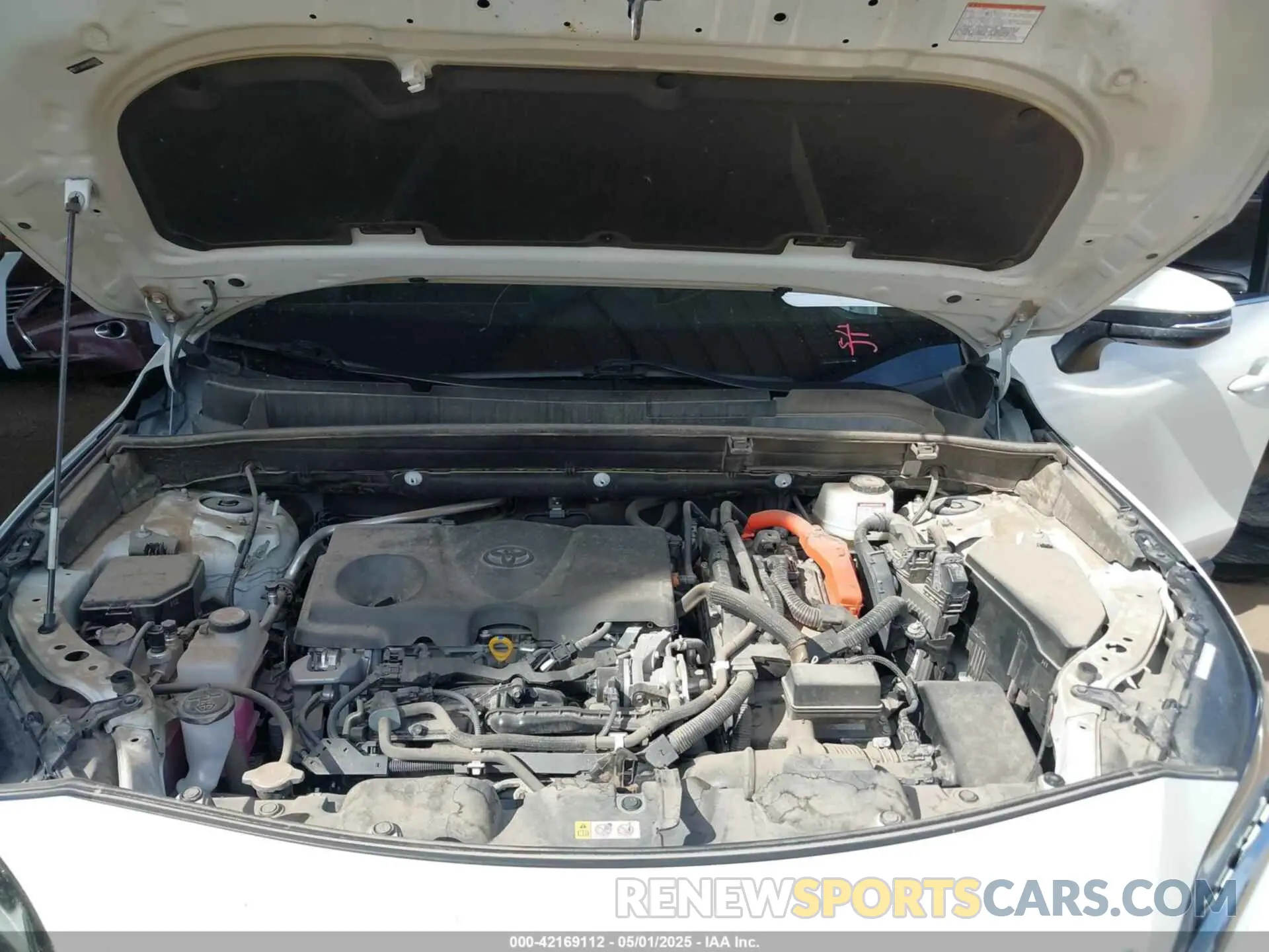 10 Photograph of a damaged car JTEAAAAHXMJ028332 TOYOTA VENZA 2021
