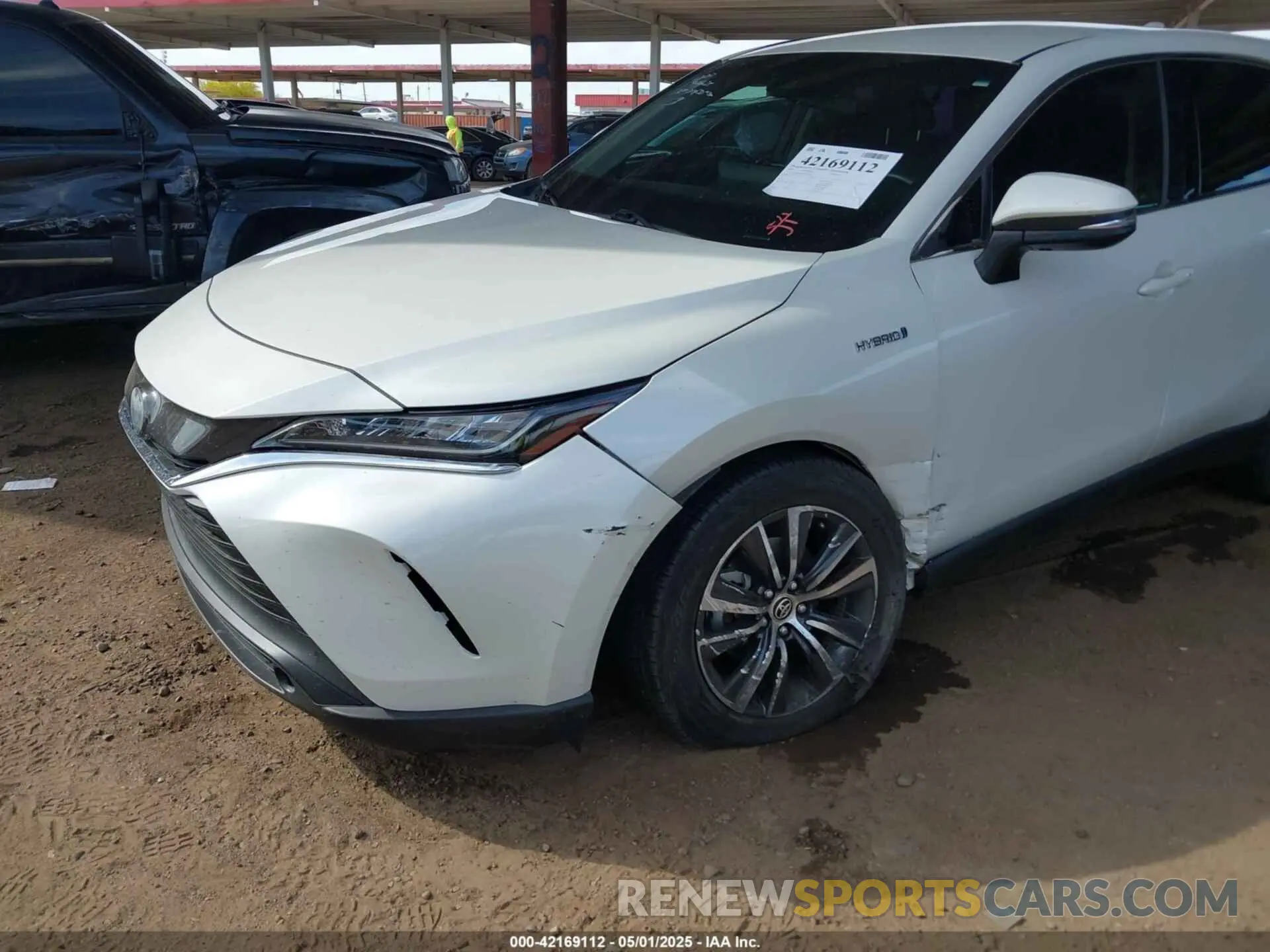 6 Photograph of a damaged car JTEAAAAHXMJ028332 TOYOTA VENZA 2021