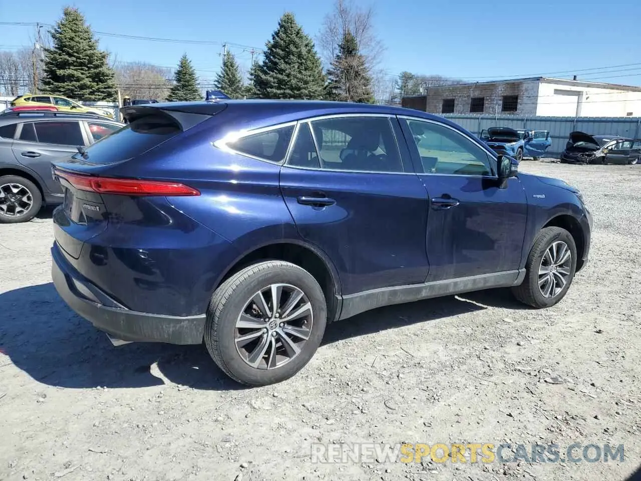 3 Photograph of a damaged car JTEAAAAHXMJ029299 TOYOTA VENZA 2021
