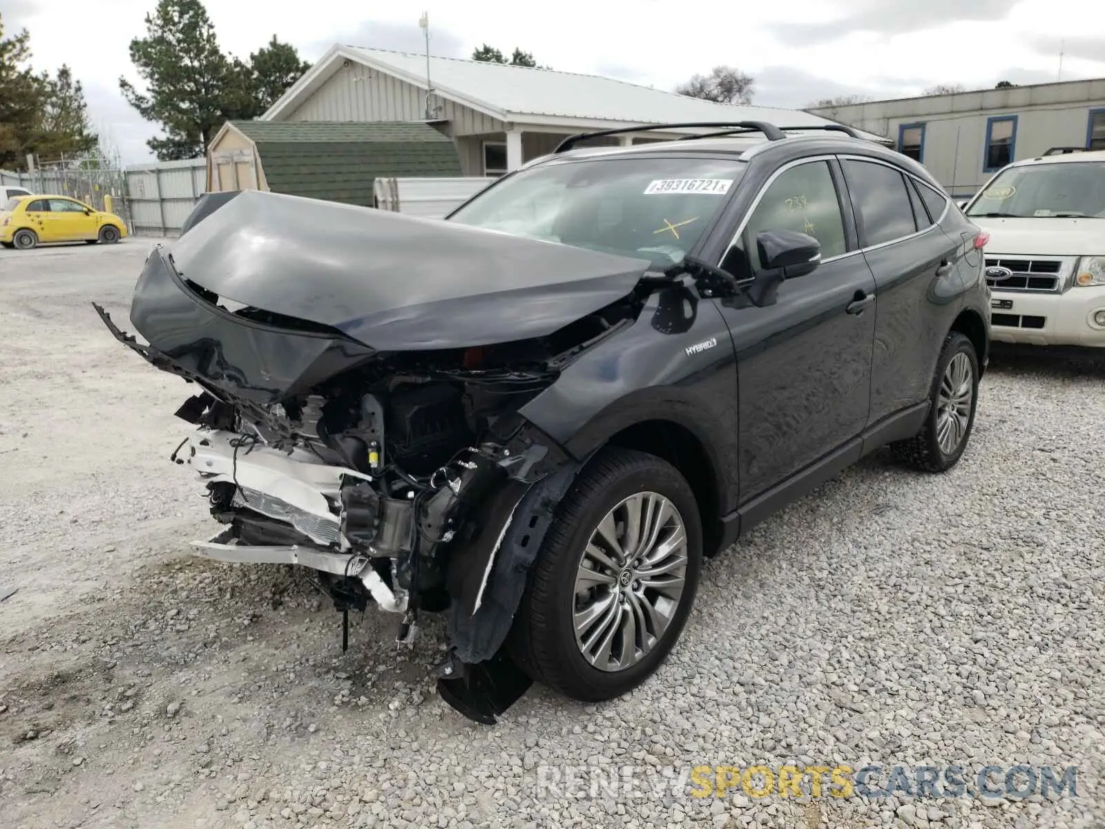 2 Photograph of a damaged car JTEAAAAHXMJ032493 TOYOTA VENZA 2021