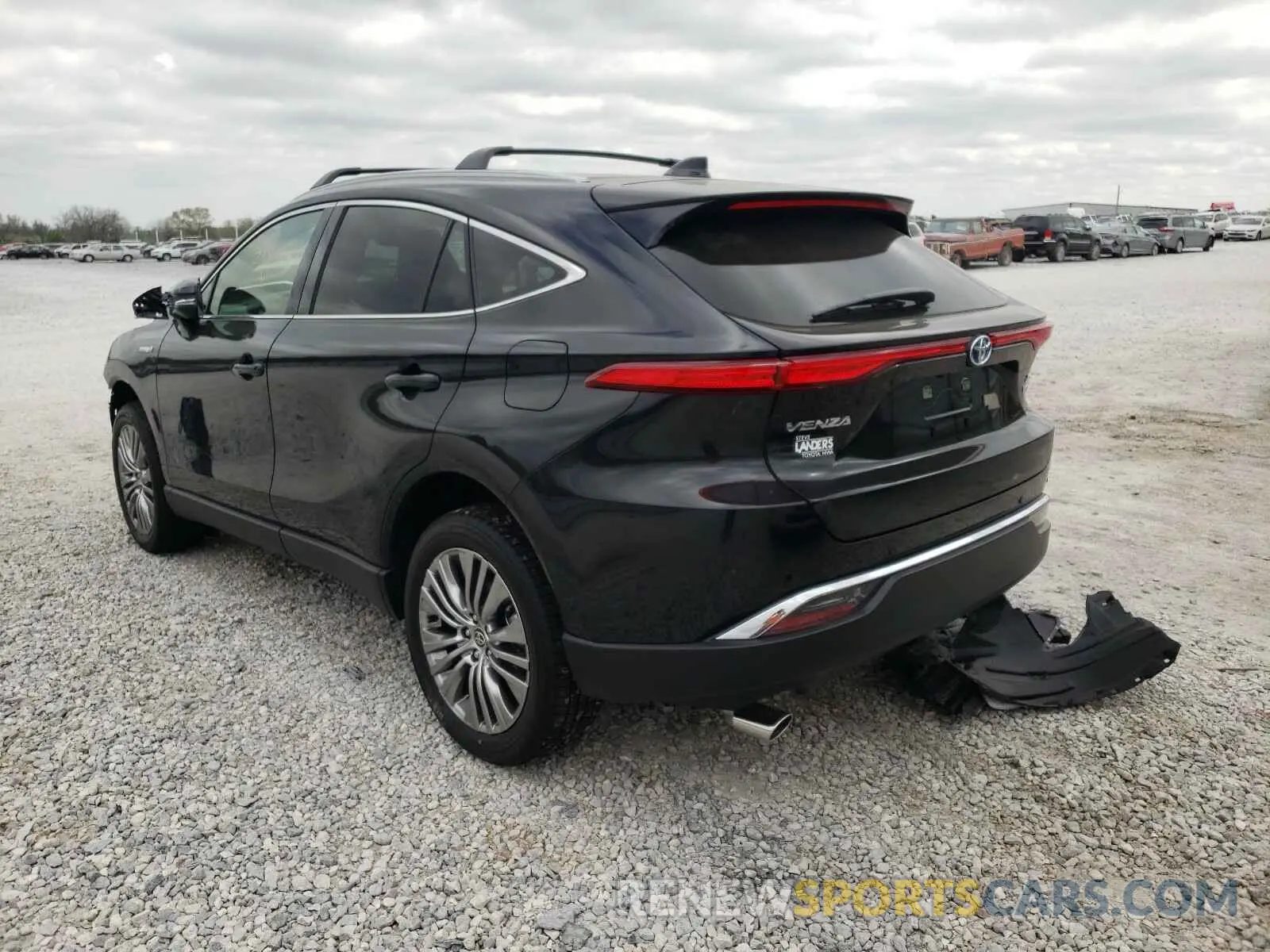 3 Photograph of a damaged car JTEAAAAHXMJ032493 TOYOTA VENZA 2021