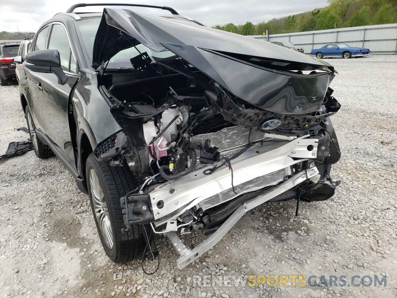 9 Photograph of a damaged car JTEAAAAHXMJ032493 TOYOTA VENZA 2021