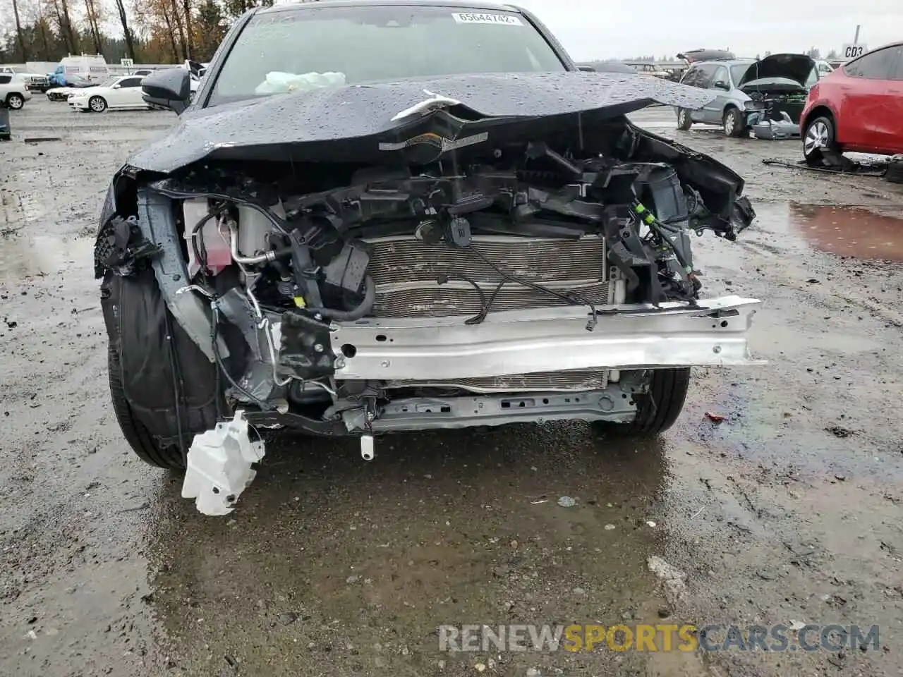 9 Photograph of a damaged car JTEAAAAHXMJ034115 TOYOTA VENZA 2021