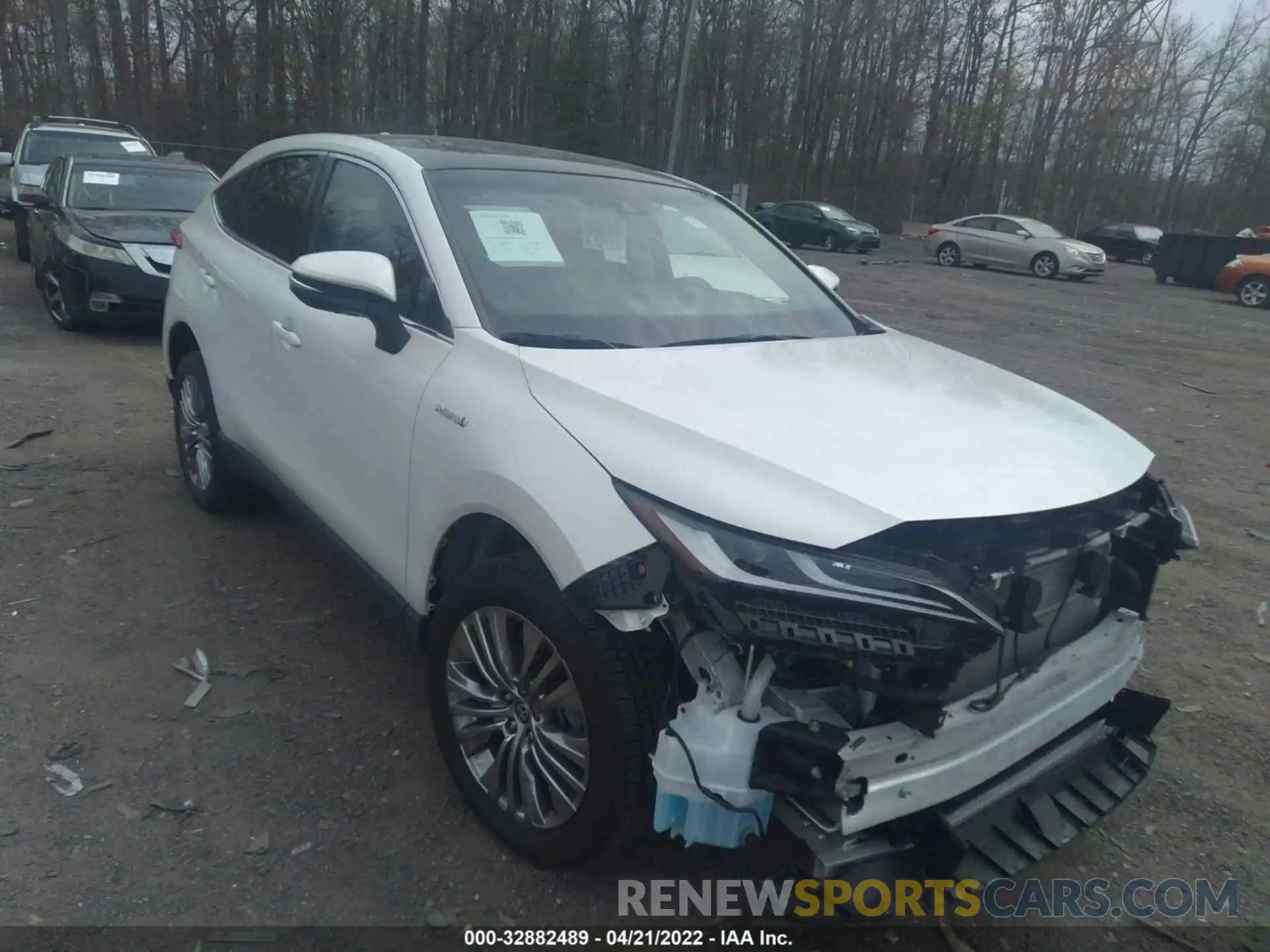 1 Photograph of a damaged car JTEAAAAHXMJ042585 TOYOTA VENZA 2021