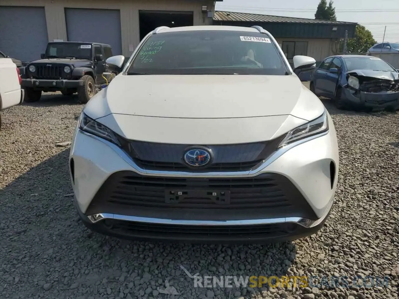 5 Photograph of a damaged car JTEAAAAHXMJ044336 TOYOTA VENZA 2021