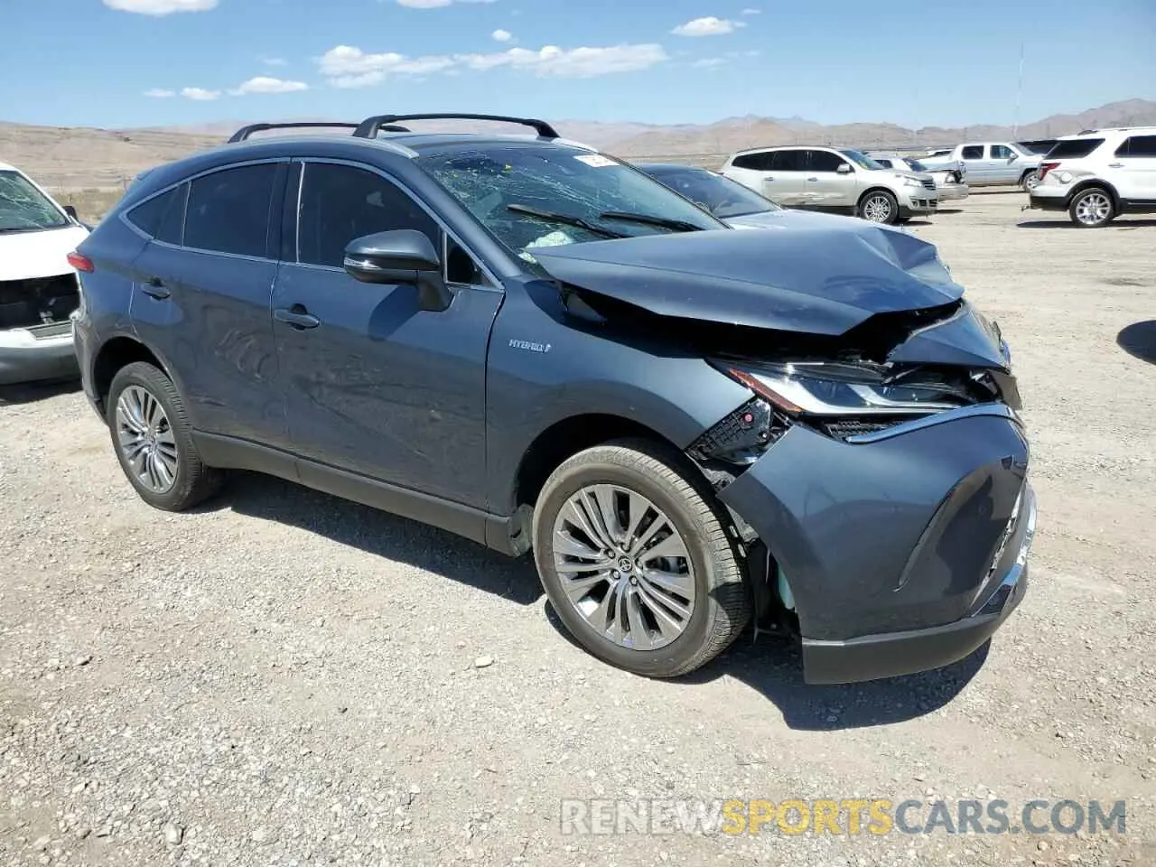 4 Photograph of a damaged car JTEAAAAHXMJ050640 TOYOTA VENZA 2021