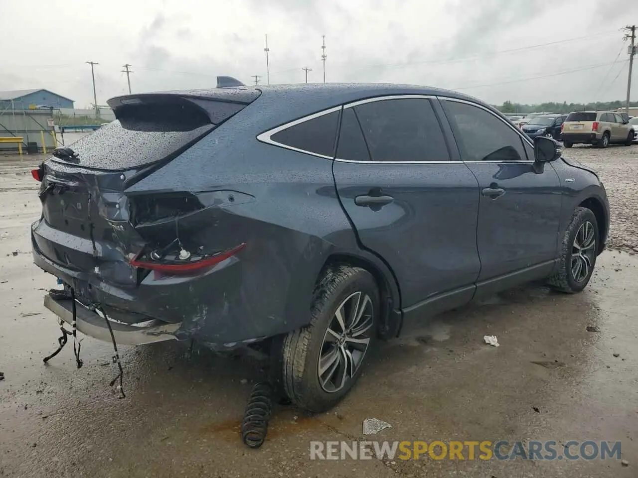 3 Photograph of a damaged car JTEAAAAHXMJ053957 TOYOTA VENZA 2021