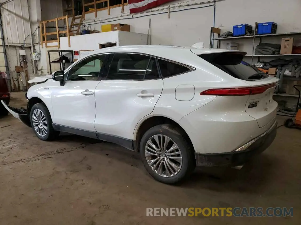 2 Photograph of a damaged car JTEAAAAHXMJ057961 TOYOTA VENZA 2021