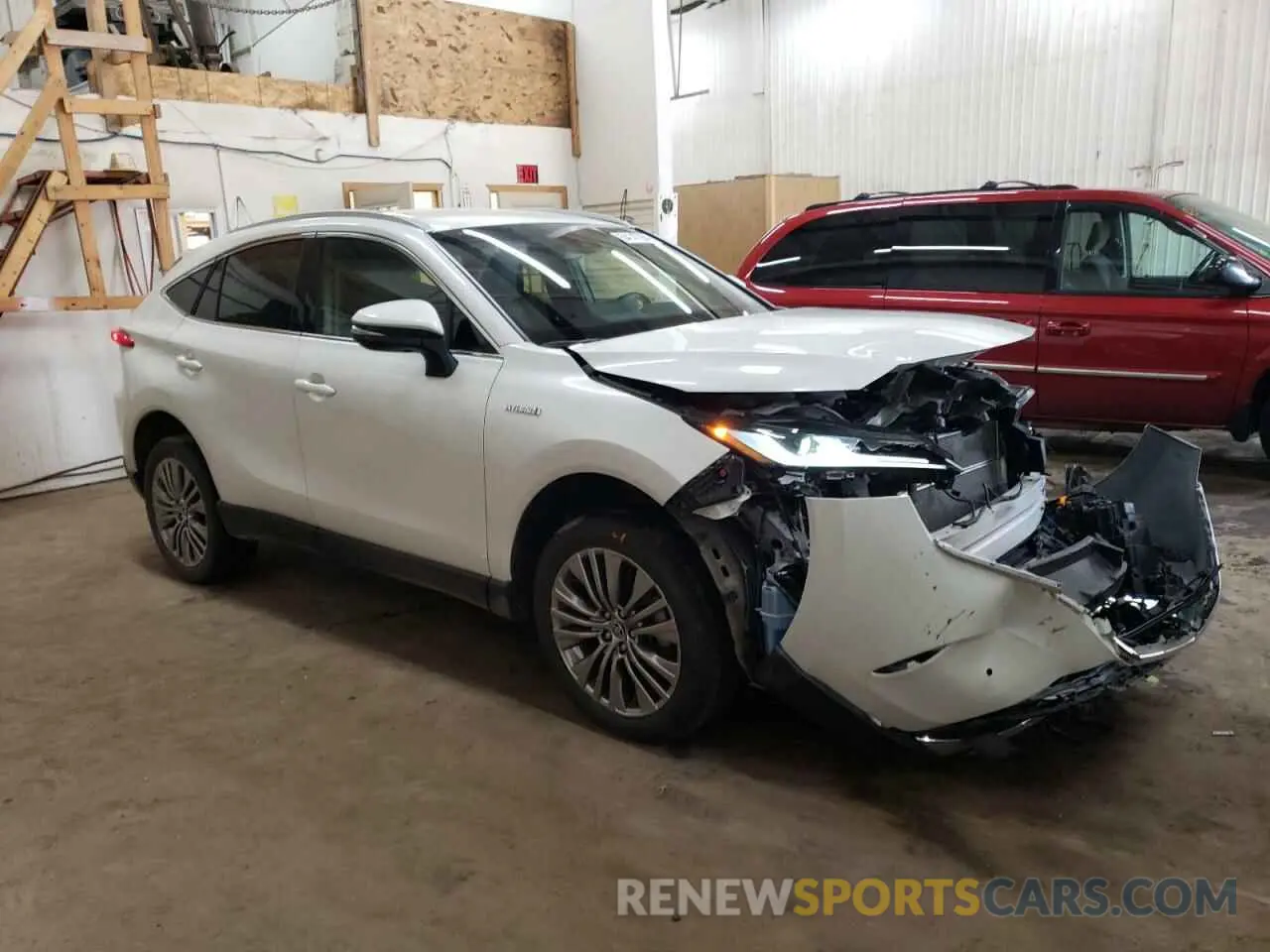 4 Photograph of a damaged car JTEAAAAHXMJ057961 TOYOTA VENZA 2021