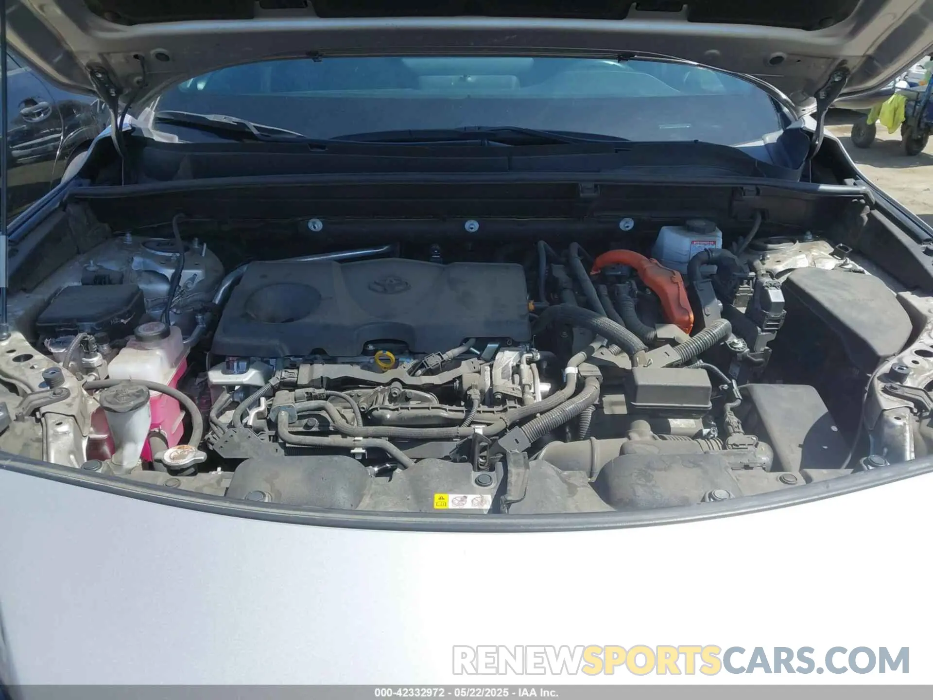 10 Photograph of a damaged car JTEAAAAHXMJ063095 TOYOTA VENZA 2021