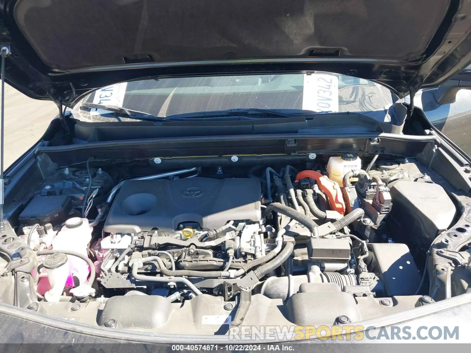 10 Photograph of a damaged car JTEAAAAHXMJ066353 TOYOTA VENZA 2021