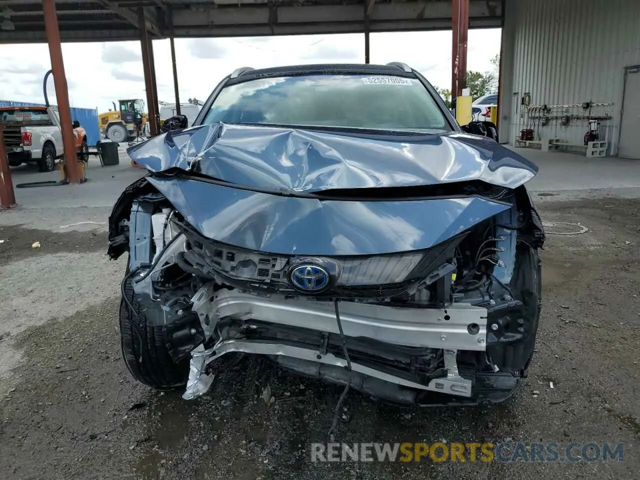 5 Photograph of a damaged car JTEAAAAHXMJ076381 TOYOTA VENZA 2021