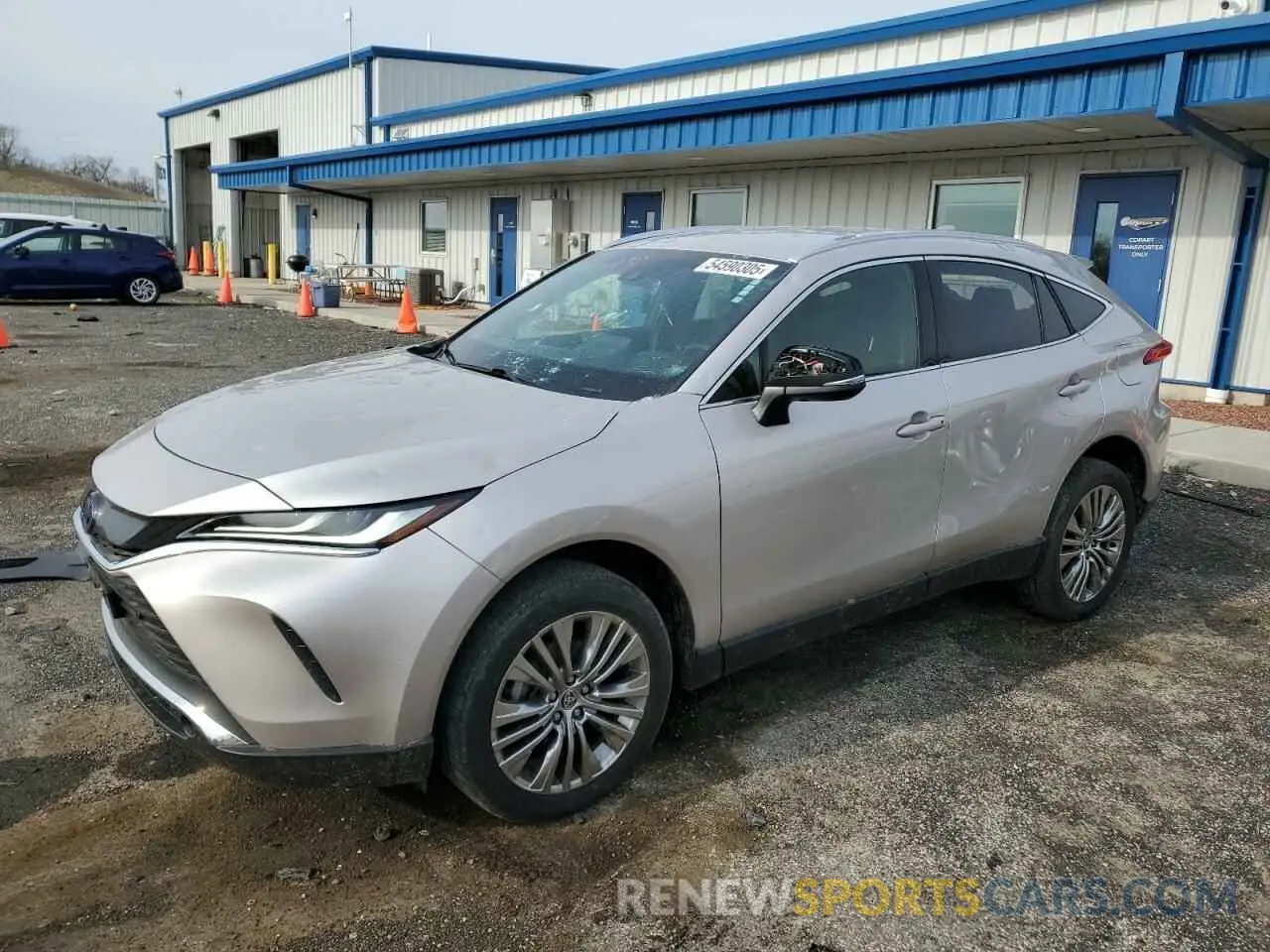 1 Photograph of a damaged car JTEAAAAHXMJ086618 TOYOTA VENZA 2021