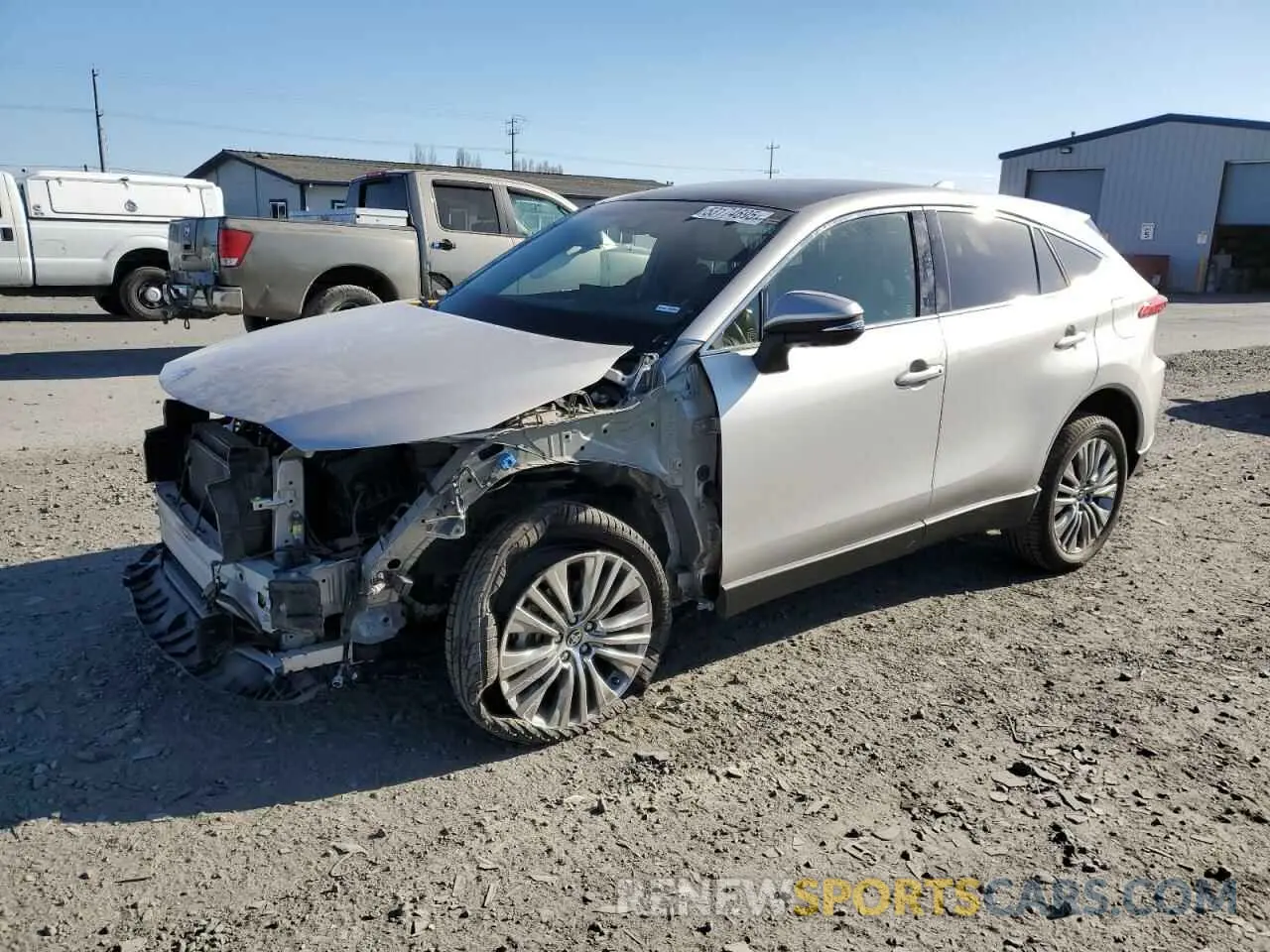 1 Photograph of a damaged car JTEAAAAH0NJ088511 TOYOTA VENZA 2022