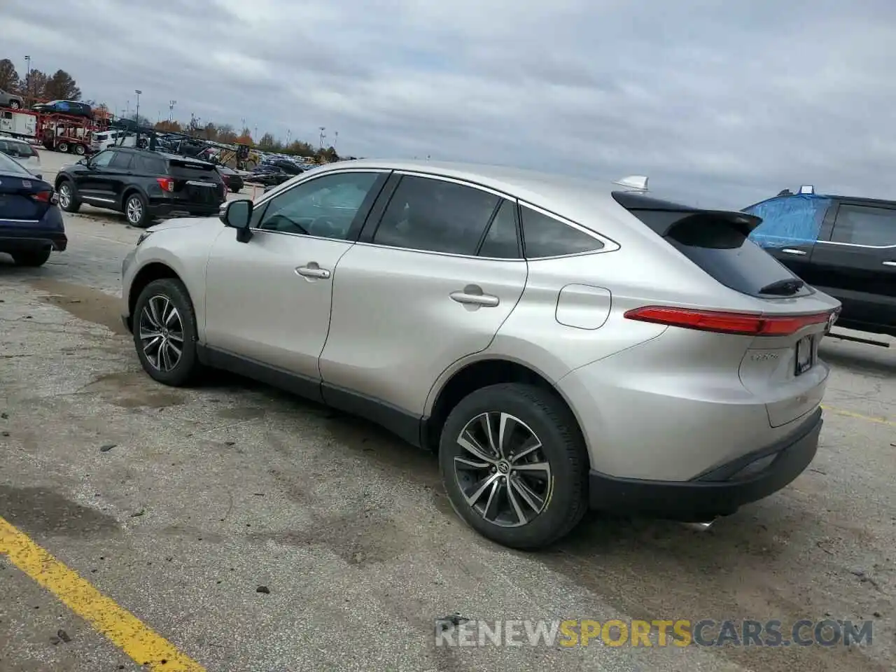 2 Photograph of a damaged car JTEAAAAH0NJ094390 TOYOTA VENZA 2022